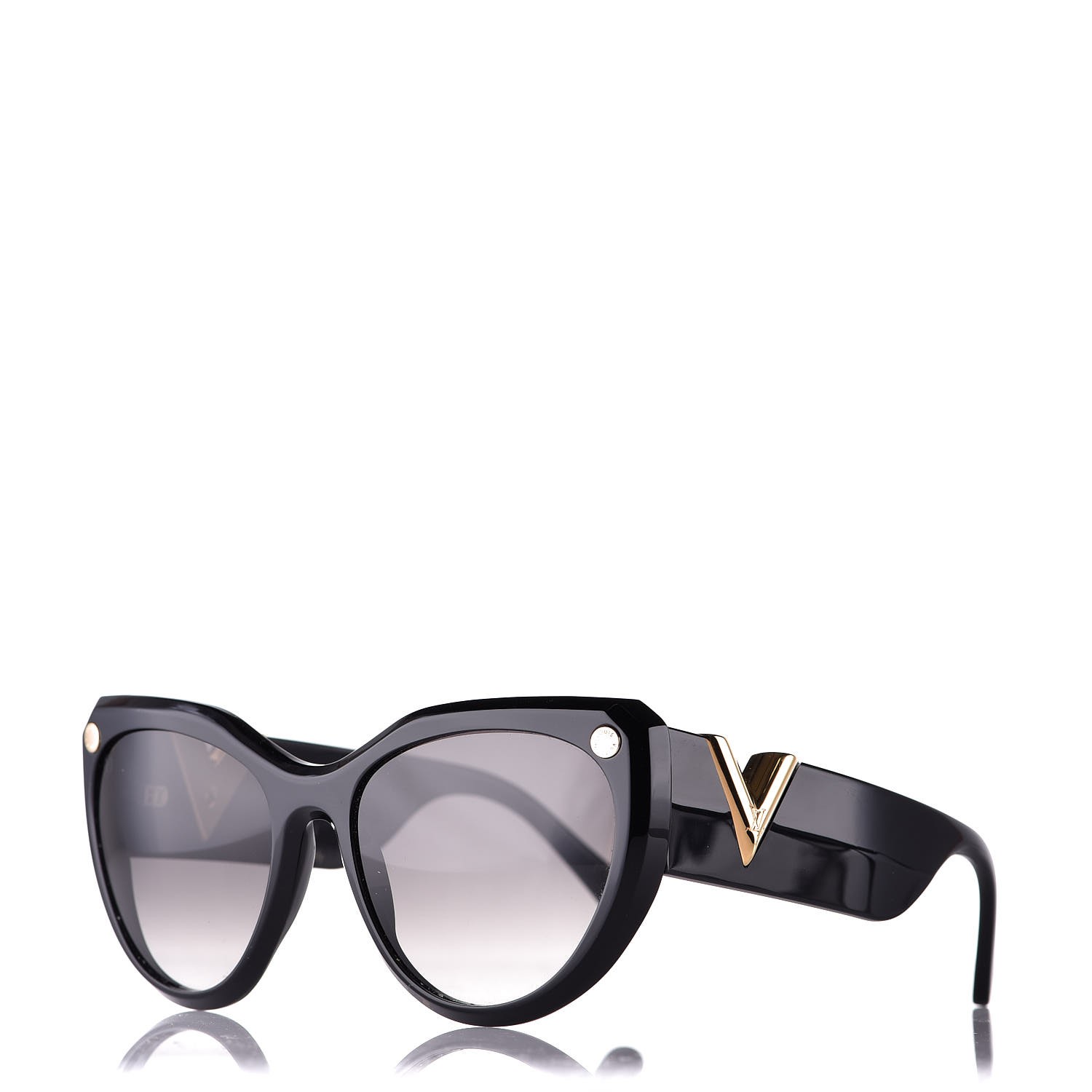 LOUIS VUITTON My Fair Lady Sunglasses Z0902W Black 324583