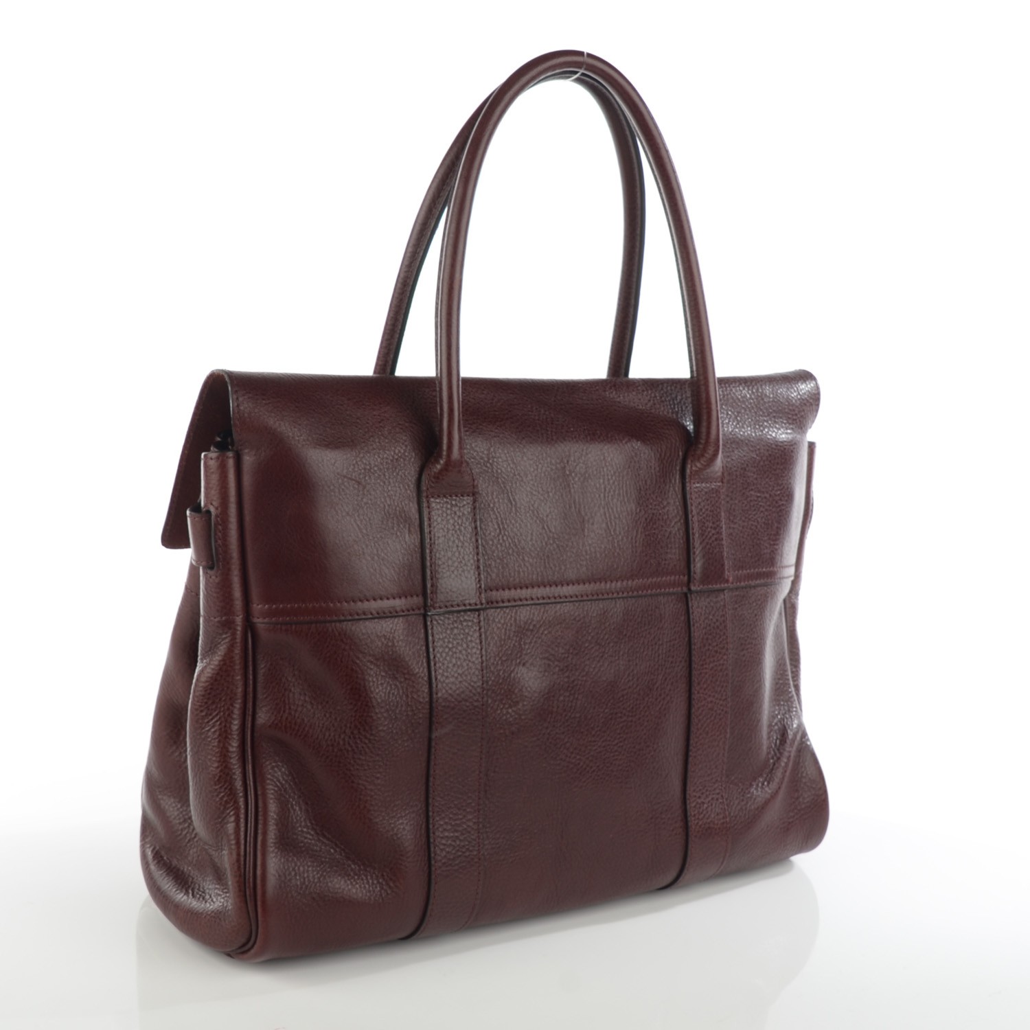 MULBERRY Natural Leather Bayswater Oxblood 125213