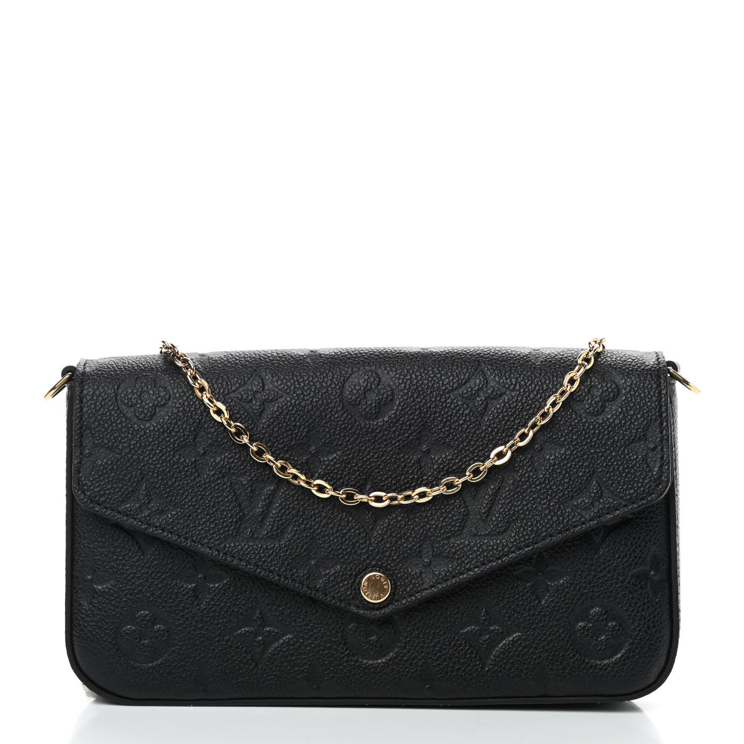 louis vuitton felicie empreinte black