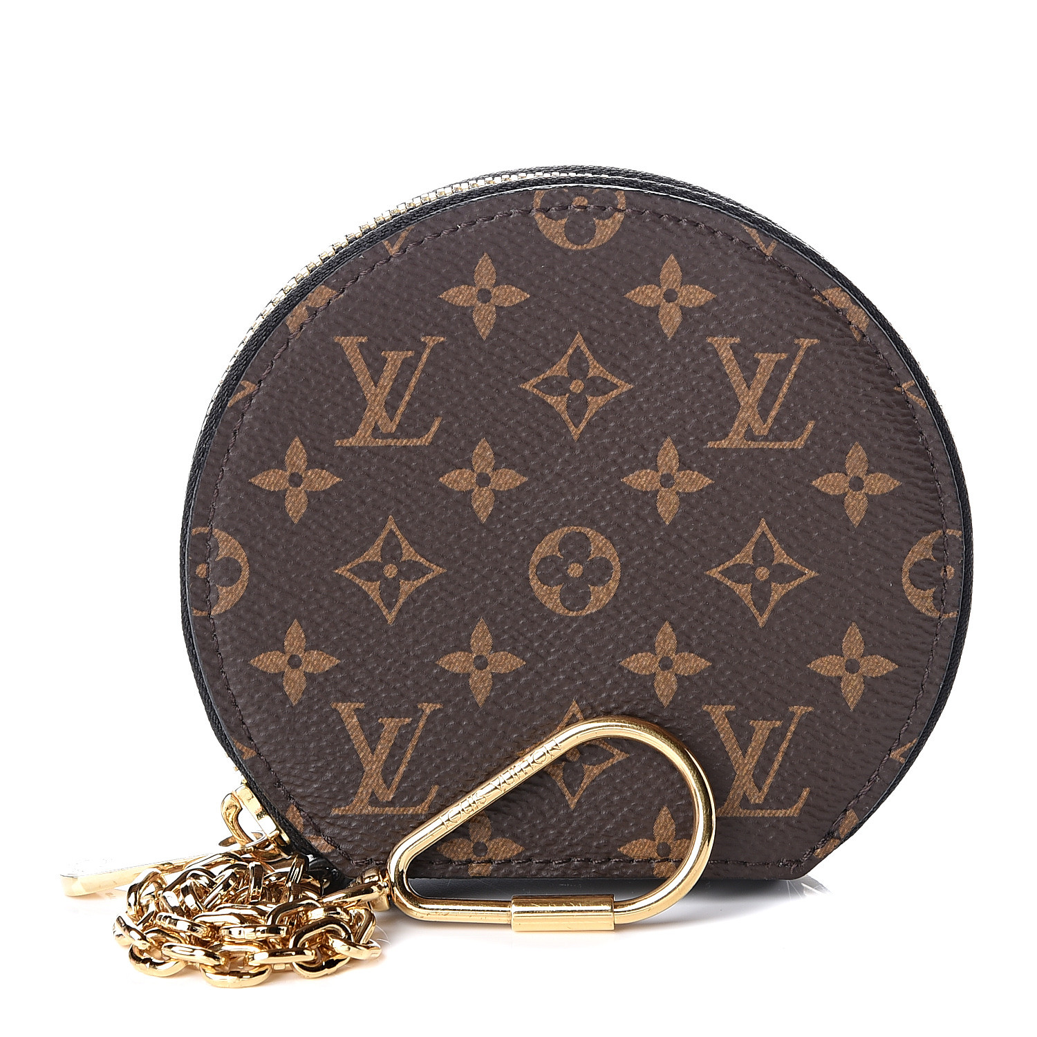 LOUIS VUITTON Calfskin Monogram Micro Boite Chapeau Black 551147