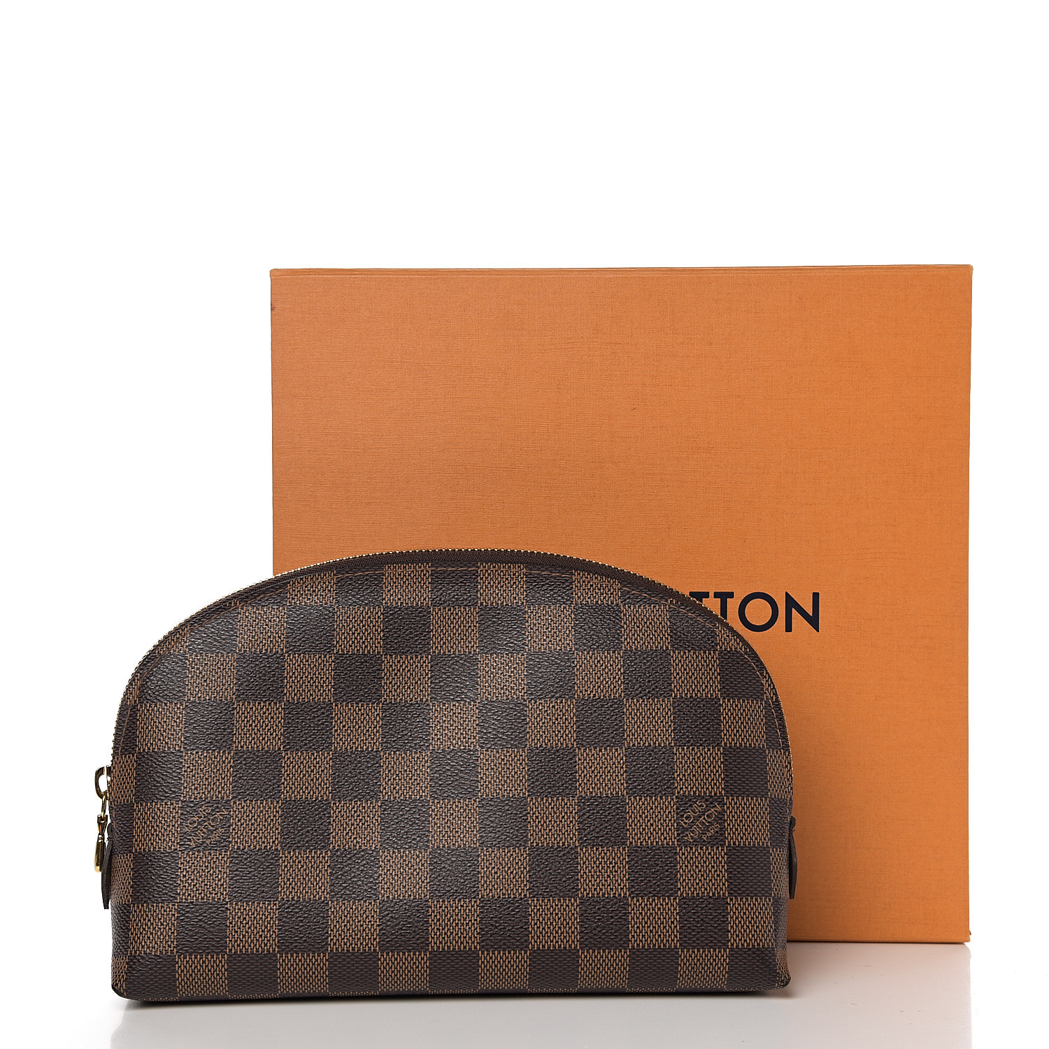 LOUIS VUITTON Damier Ebene Cosmetic Pouch GM 548675