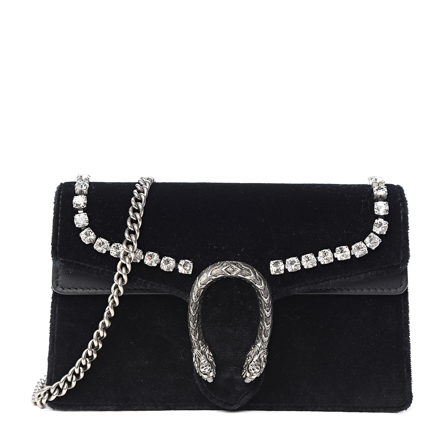crystal mini gucci bag