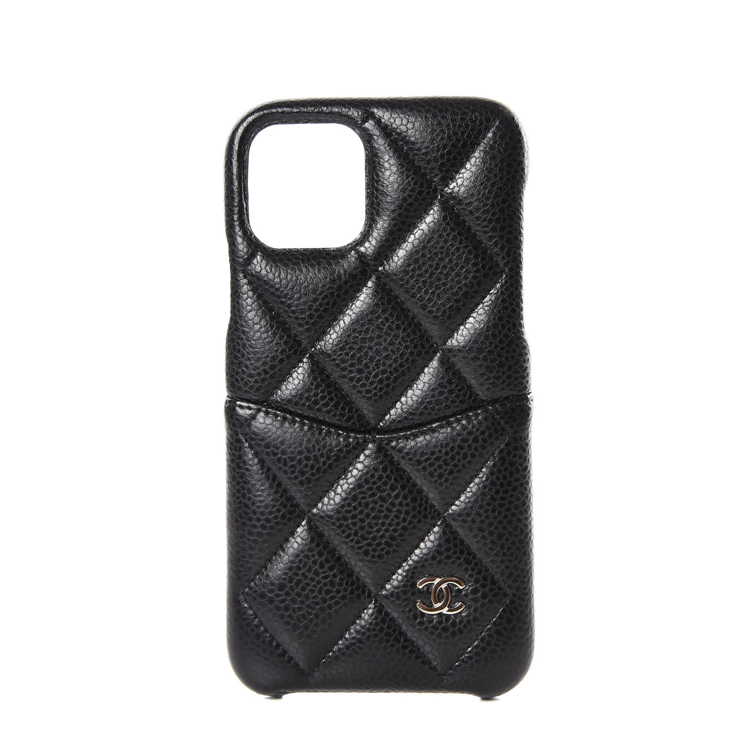 Chanel Grained Lambskin Quilted Iphone Xi Pro Coco Tech Case Black 5487 Fashionphile Chanel Grained Lambskin Quilted Iphone Xi Pro Coco Tech Case Black 5487 Fashionphile