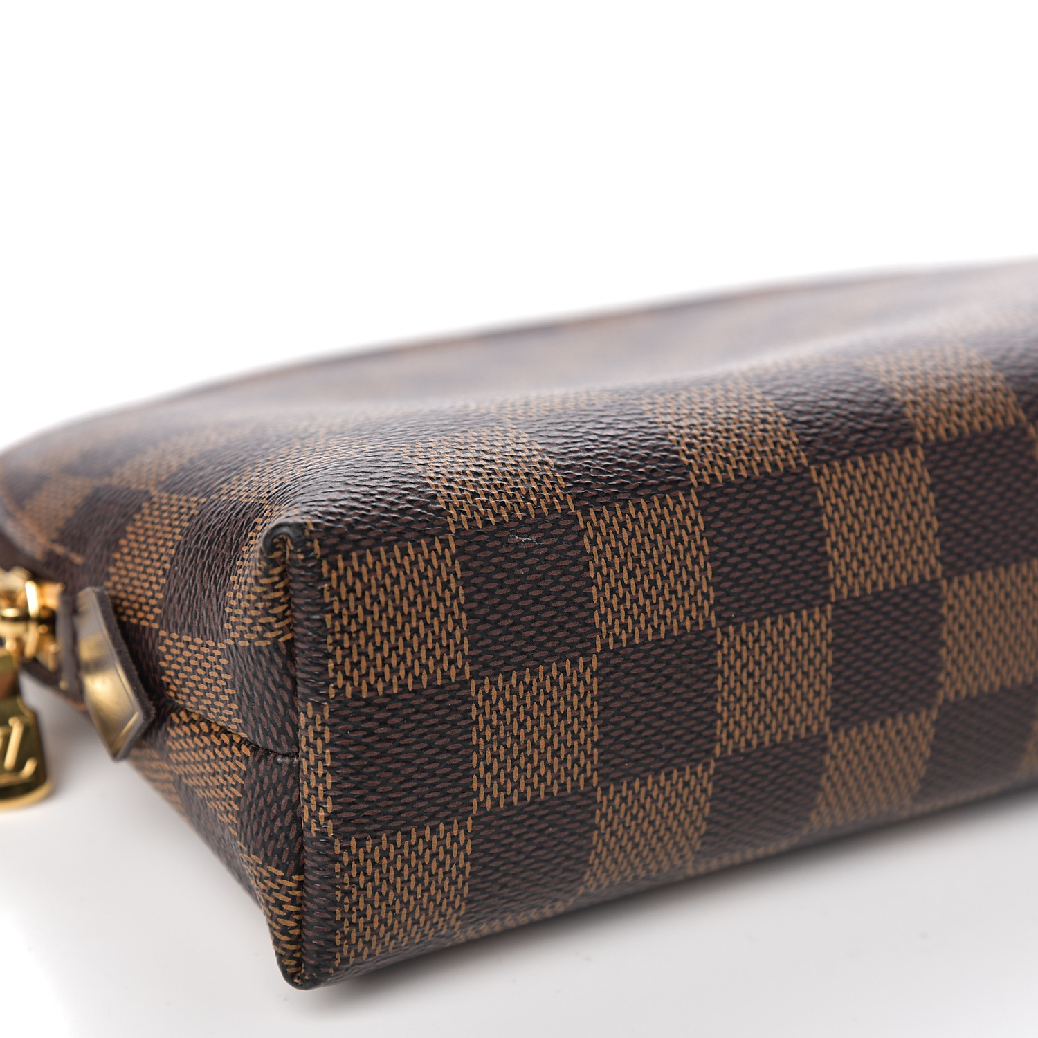 LOUIS VUITTON Damier Ebene Cosmetic Pouch GM 548675