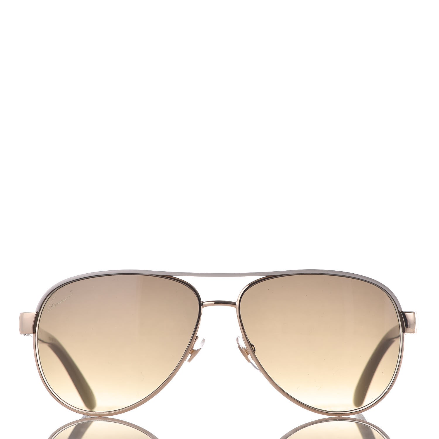 Gucci Aviator Sunglasses 4239 S White 334327