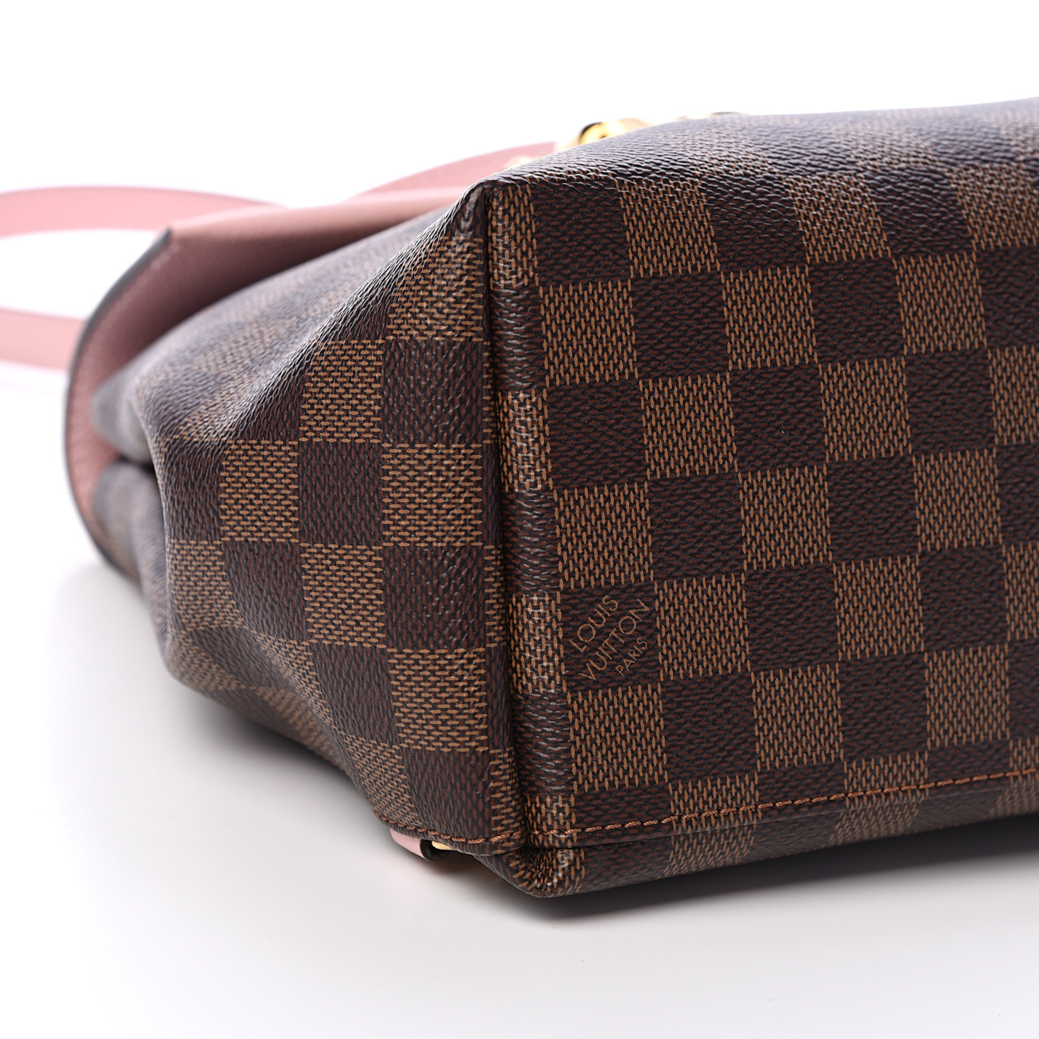 LOUIS VUITTON Damier Ebene Clapton Backpack Magnolia 556498