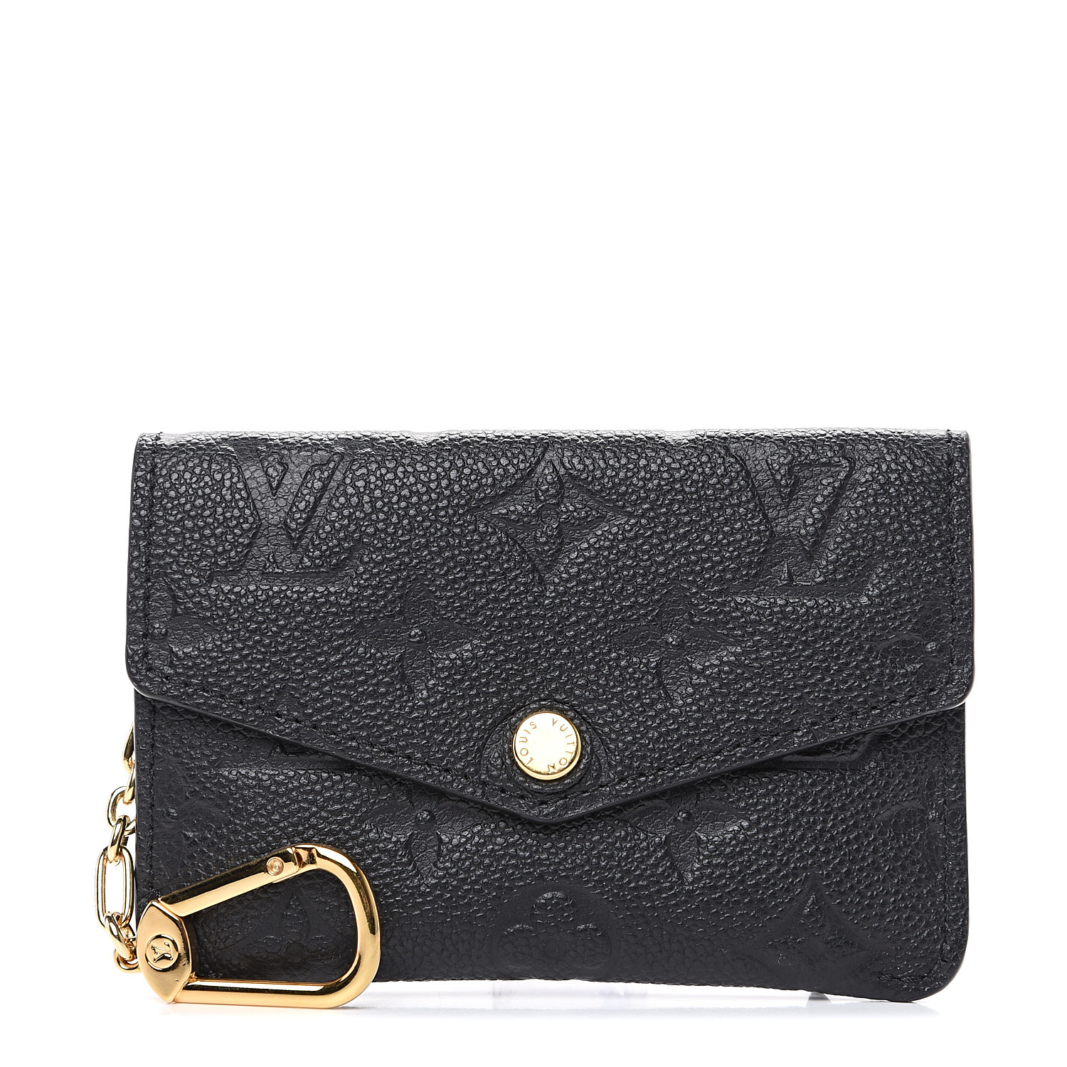 LOUIS VUITTON Empreinte Key Pouch Black 552341