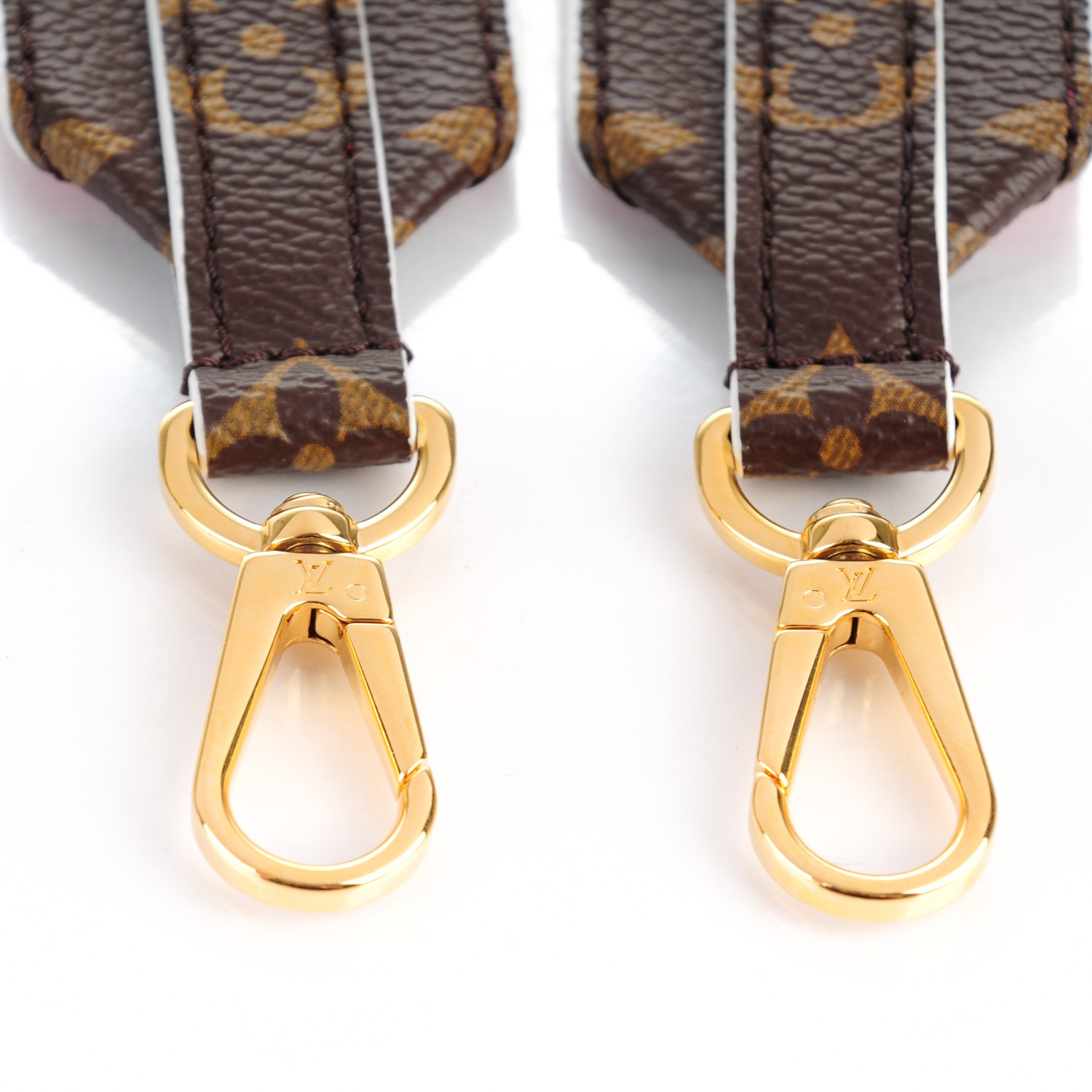 cheap louis vuitton bag strap LOUIS VUITTON Monogram Bandouliere Shoulder Strap Hot Pink 149205