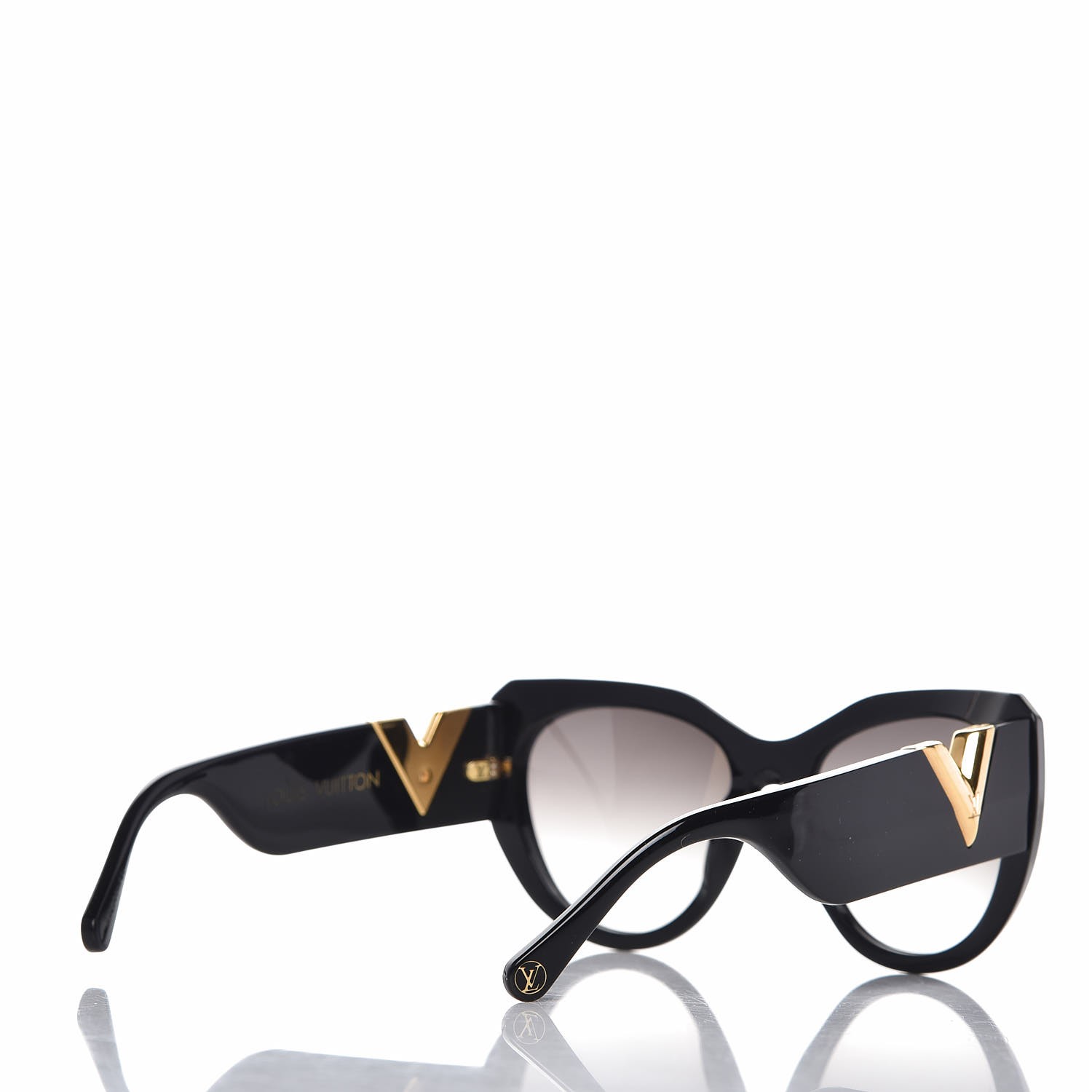 LOUIS VUITTON My Fair Lady Sunglasses Z0902W Black 270082