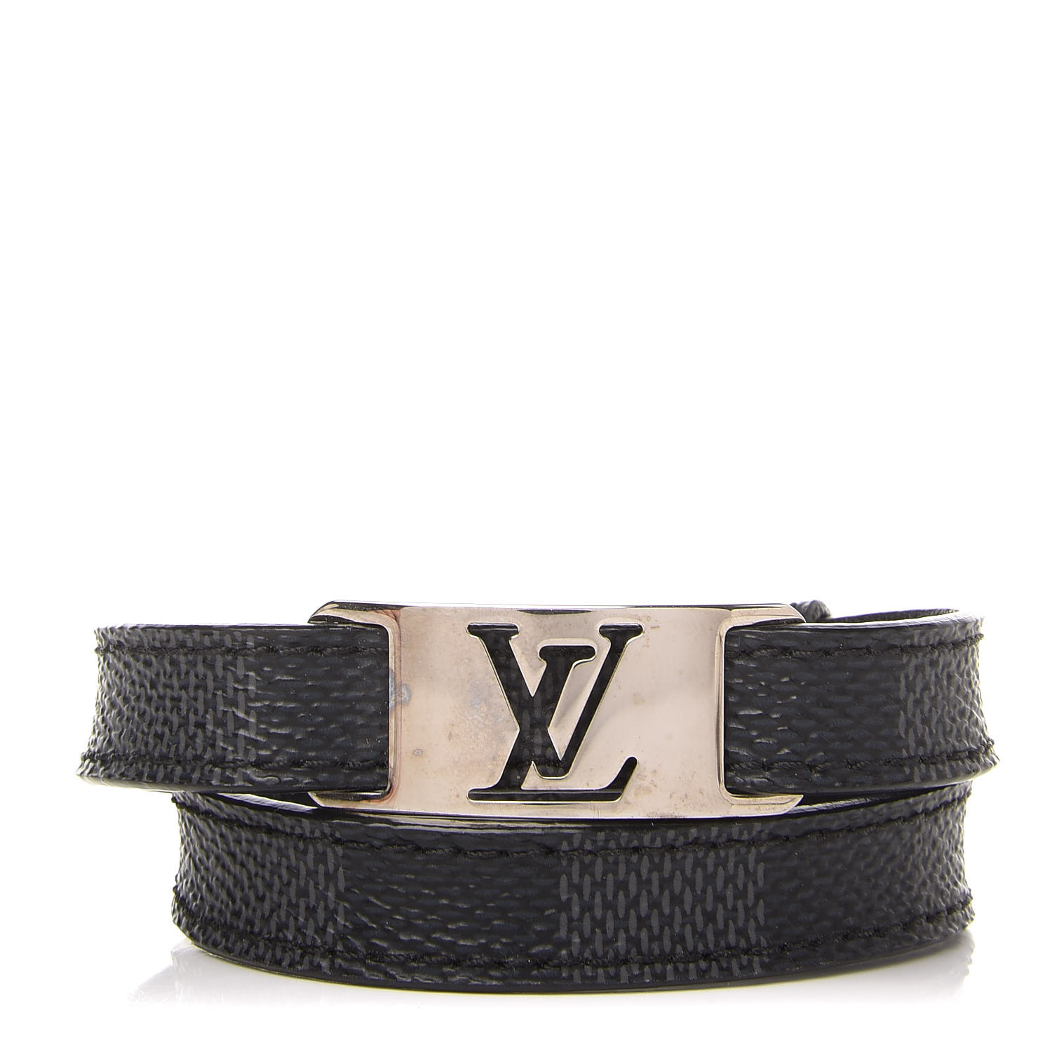 Louis Vuitton Damier Sign It Bracelet 66738