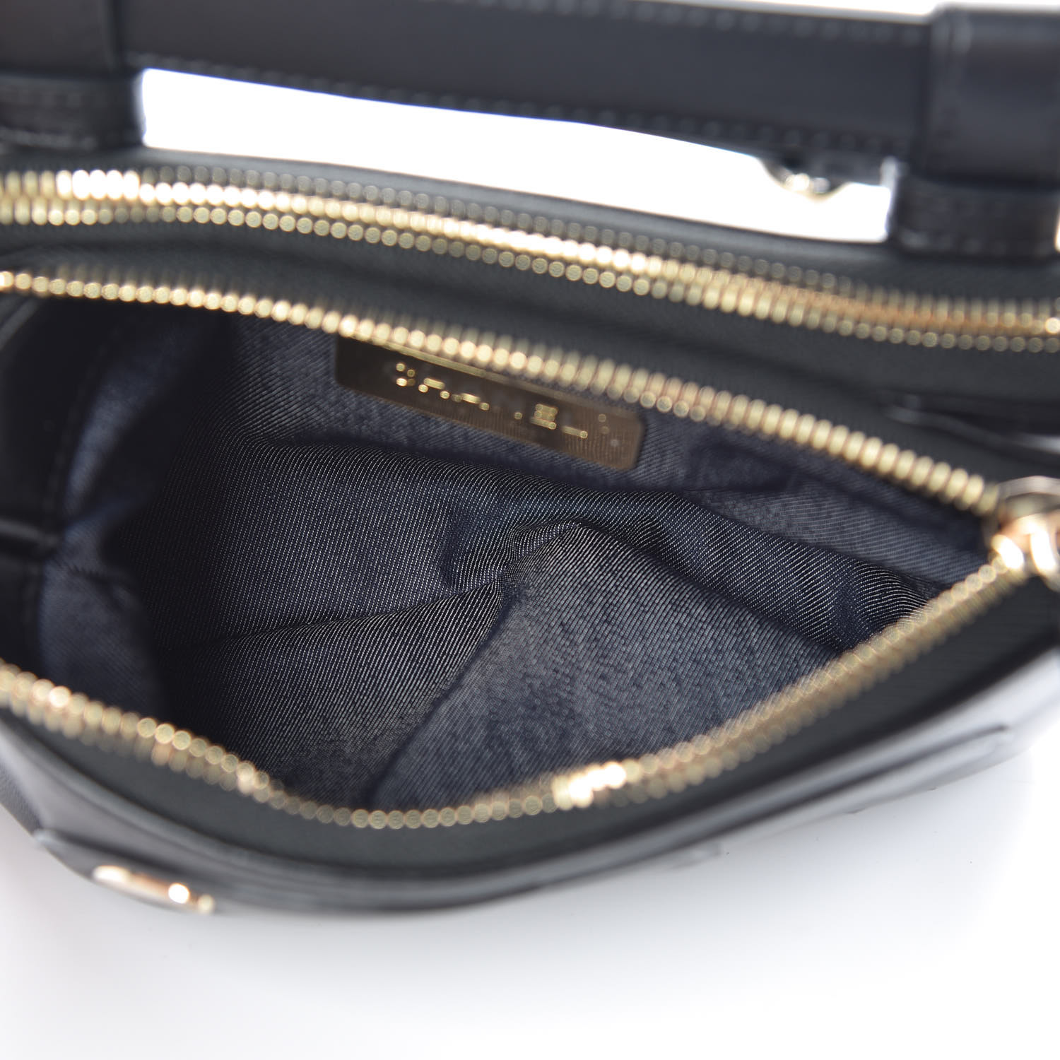 CHANEL Lambskin CC Mania Waist Belt Bag Black 356804
