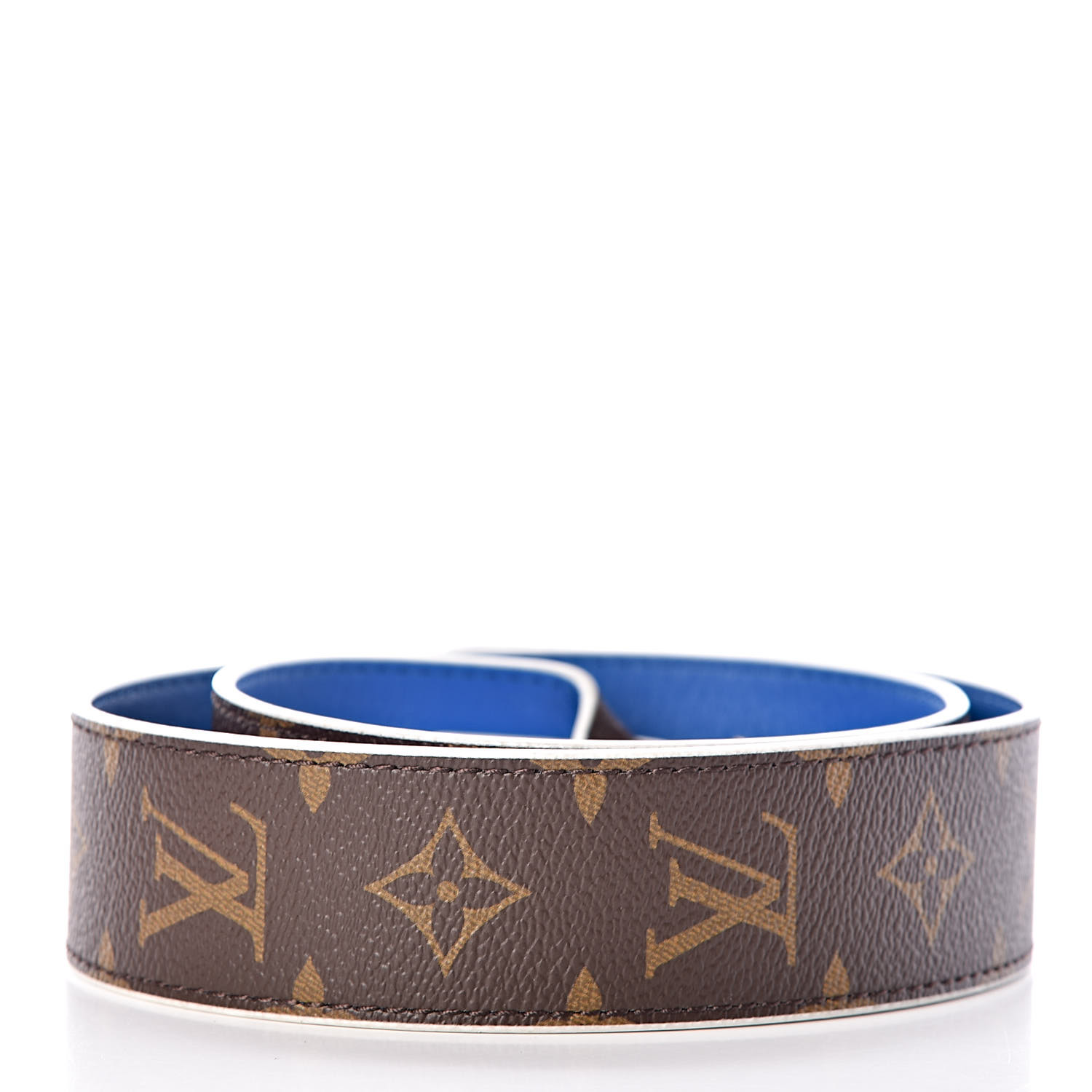 LOUIS VUITTON Monogram Bandouliere Shoulder Strap Blue 543198