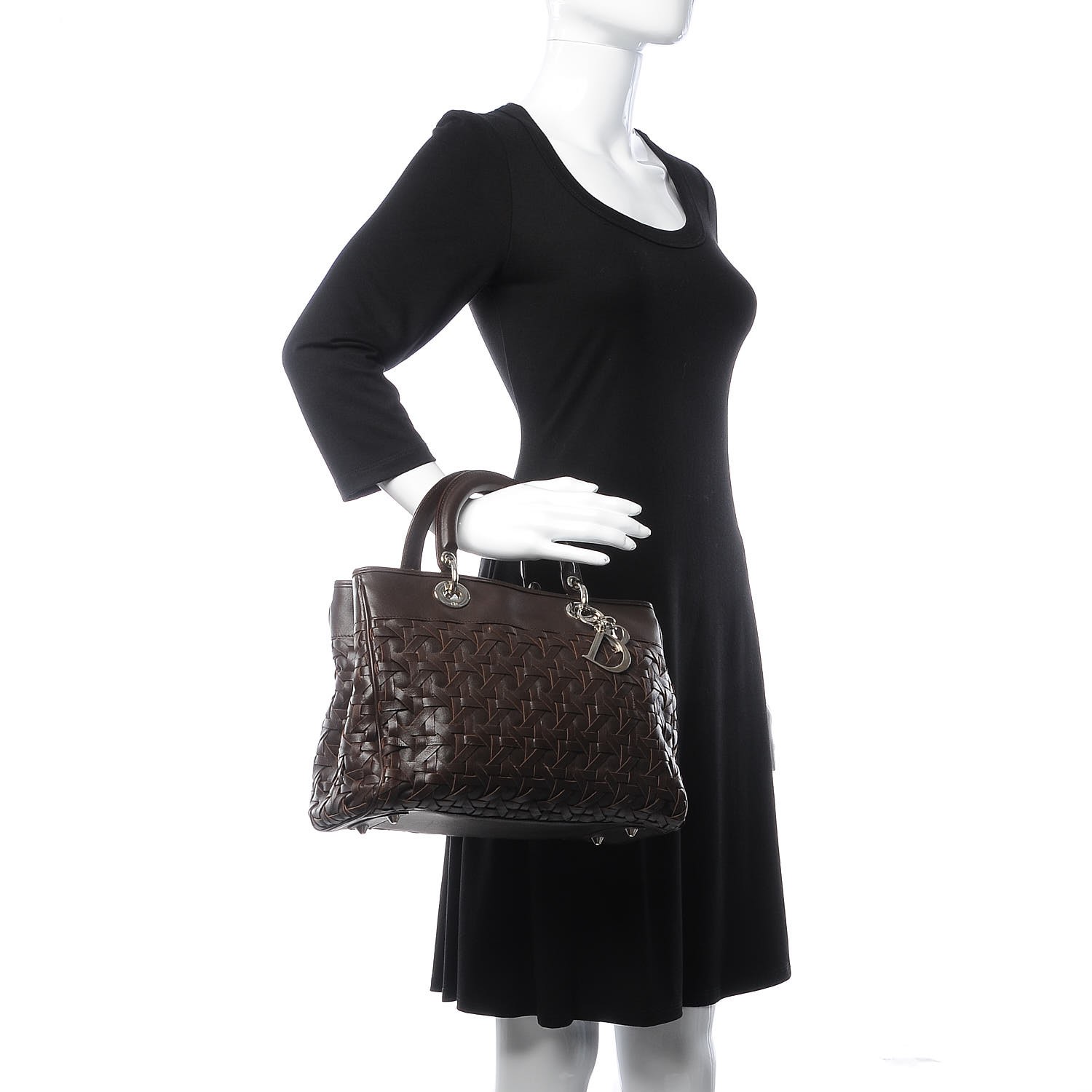 dior woven bag