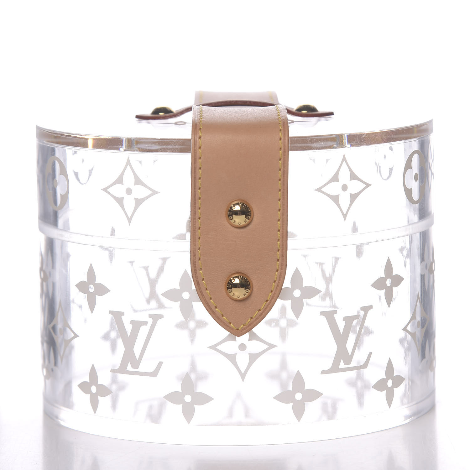 louis vuitton clear bolsa box