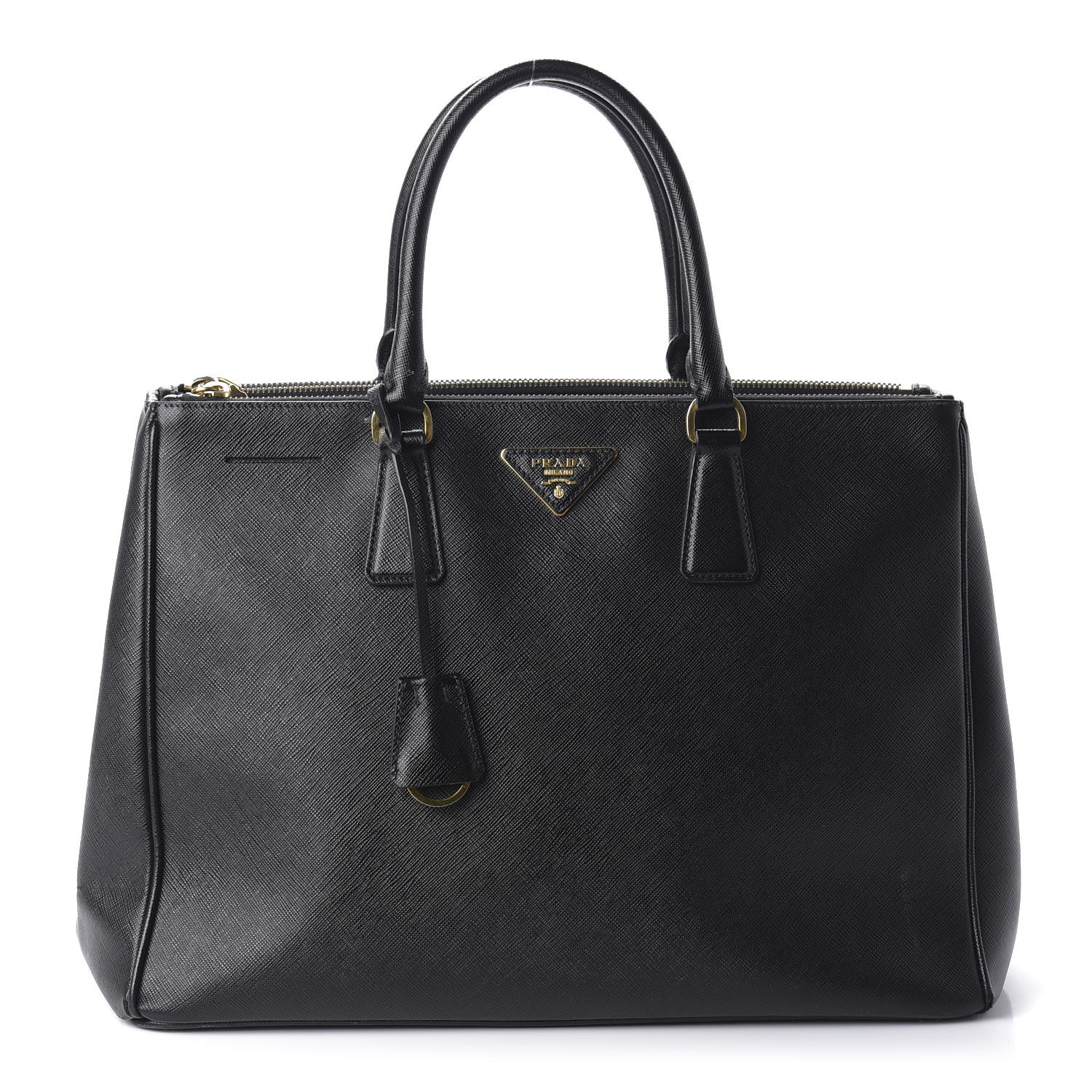 prada zip tote