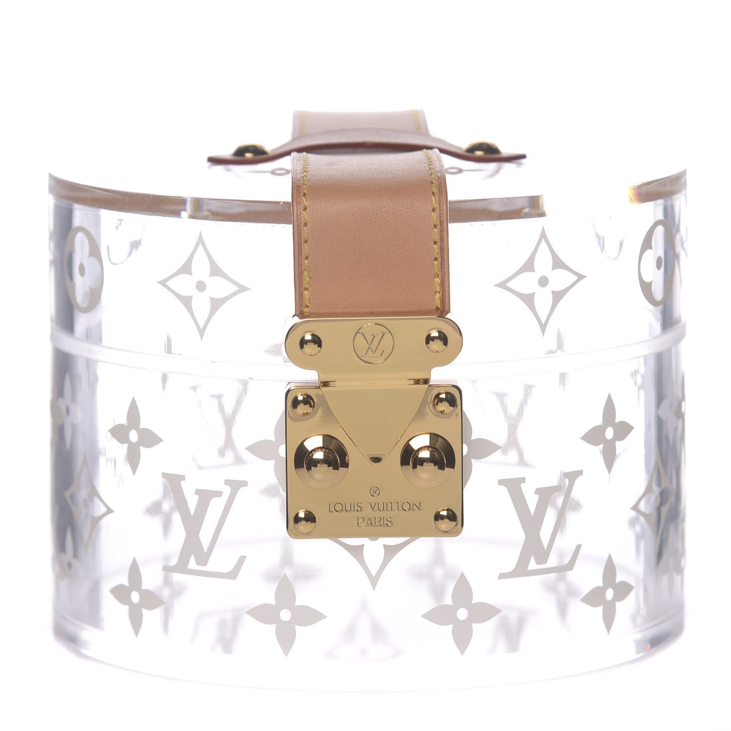 louis vuitton clear bolsa box