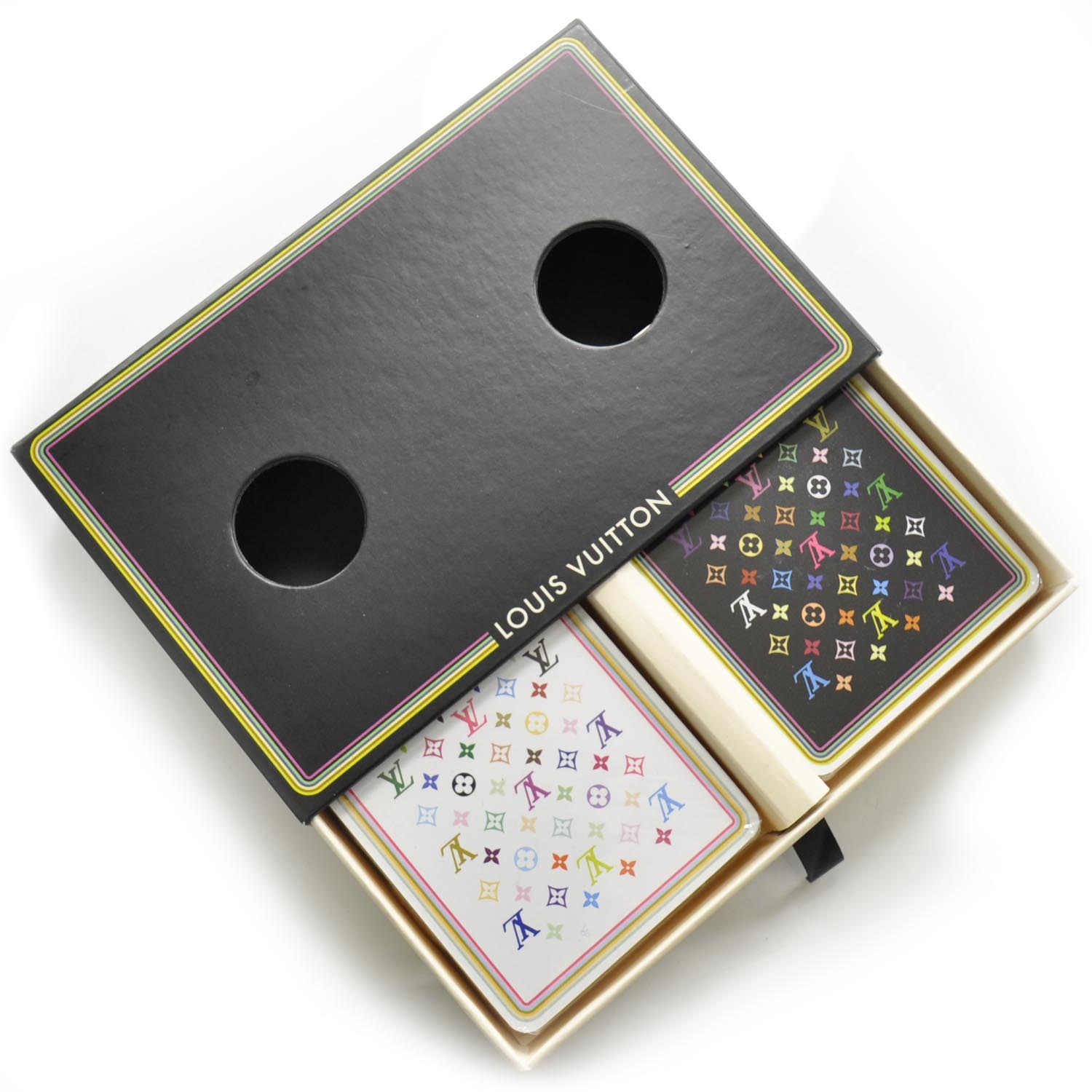 LOUIS VUITTON Murakami Multicolor Playing Cards VIP 22907