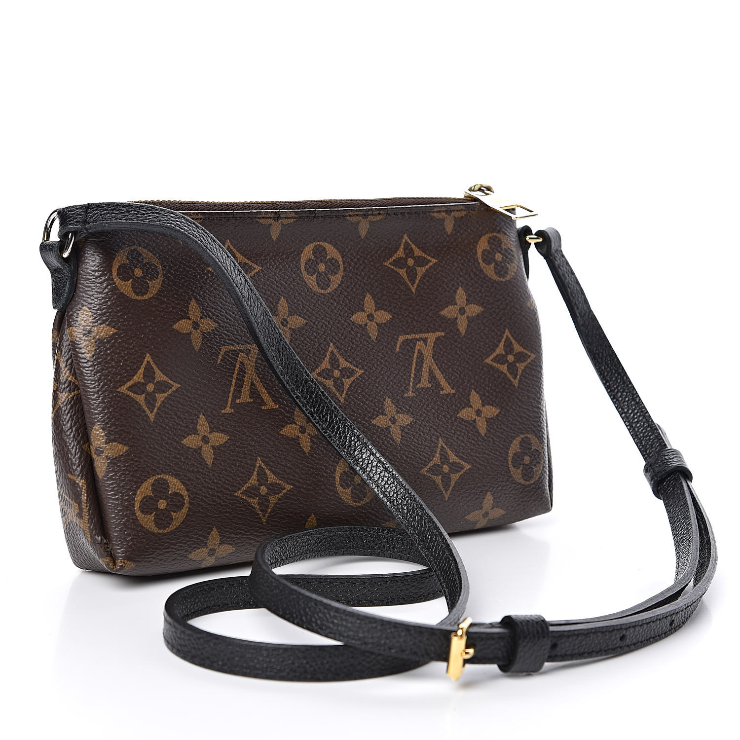 LOUIS VUITTON Monogram Pallas Crossbody Black 503107