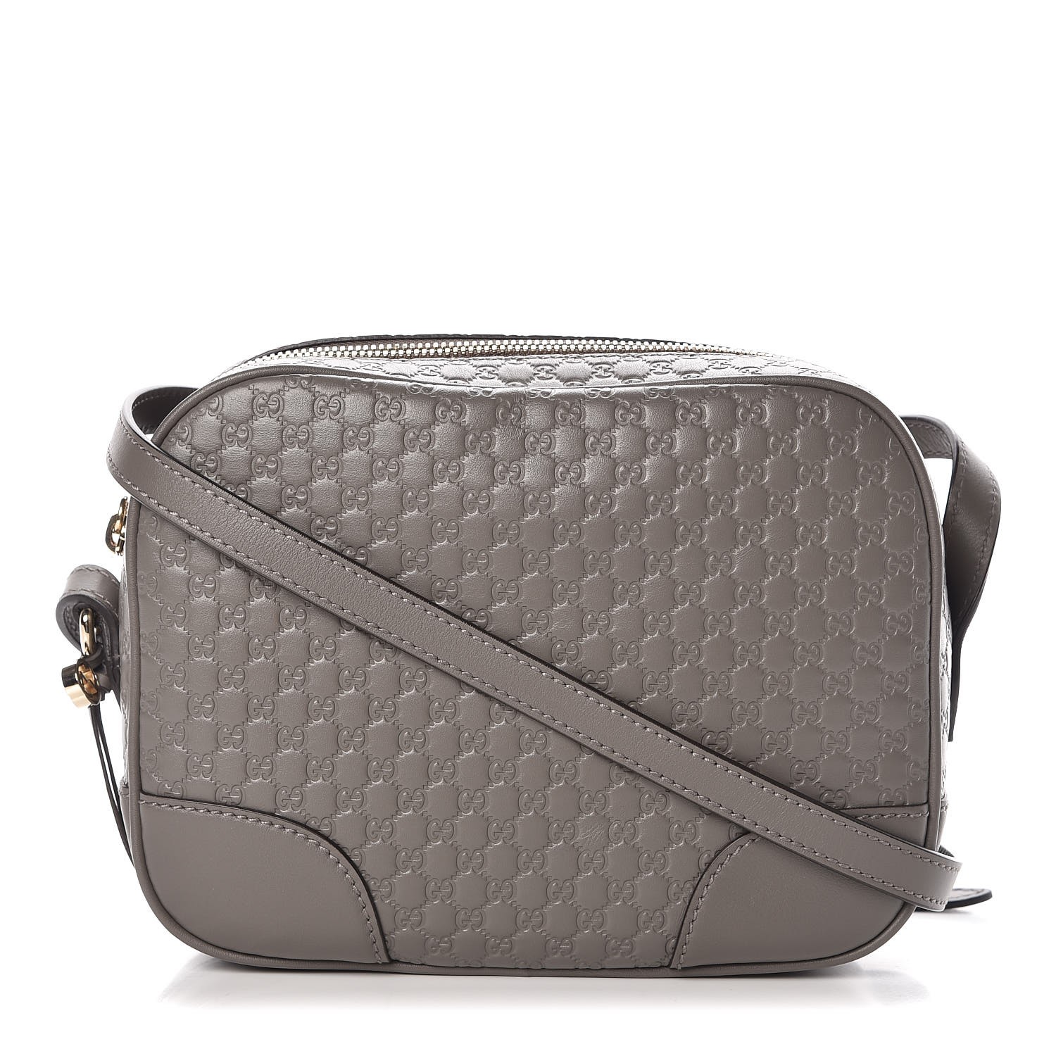 gucci microguccissima mini bree messenger bag black