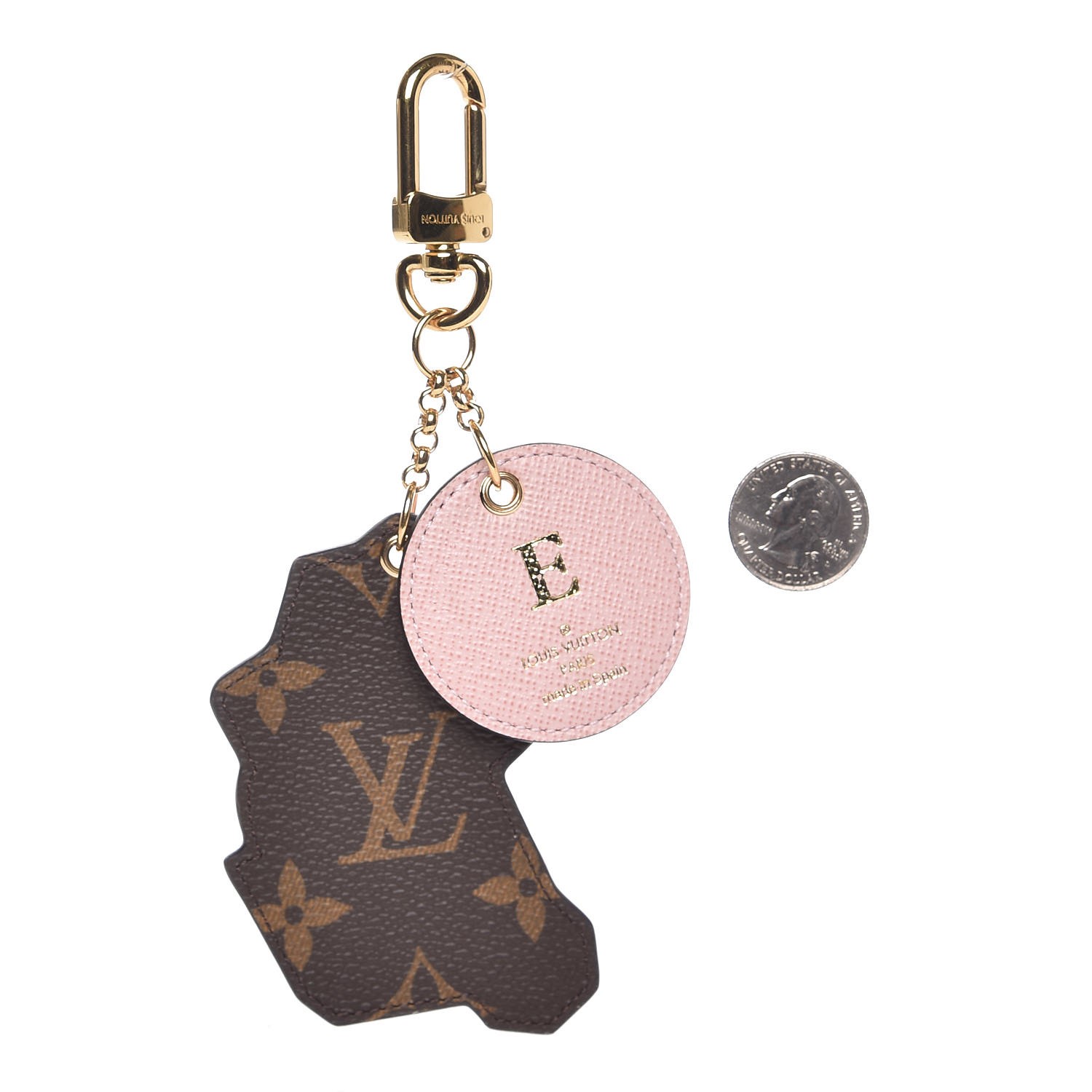 Louis Vuitton Mister Keepall Key Holder and Bag Charm