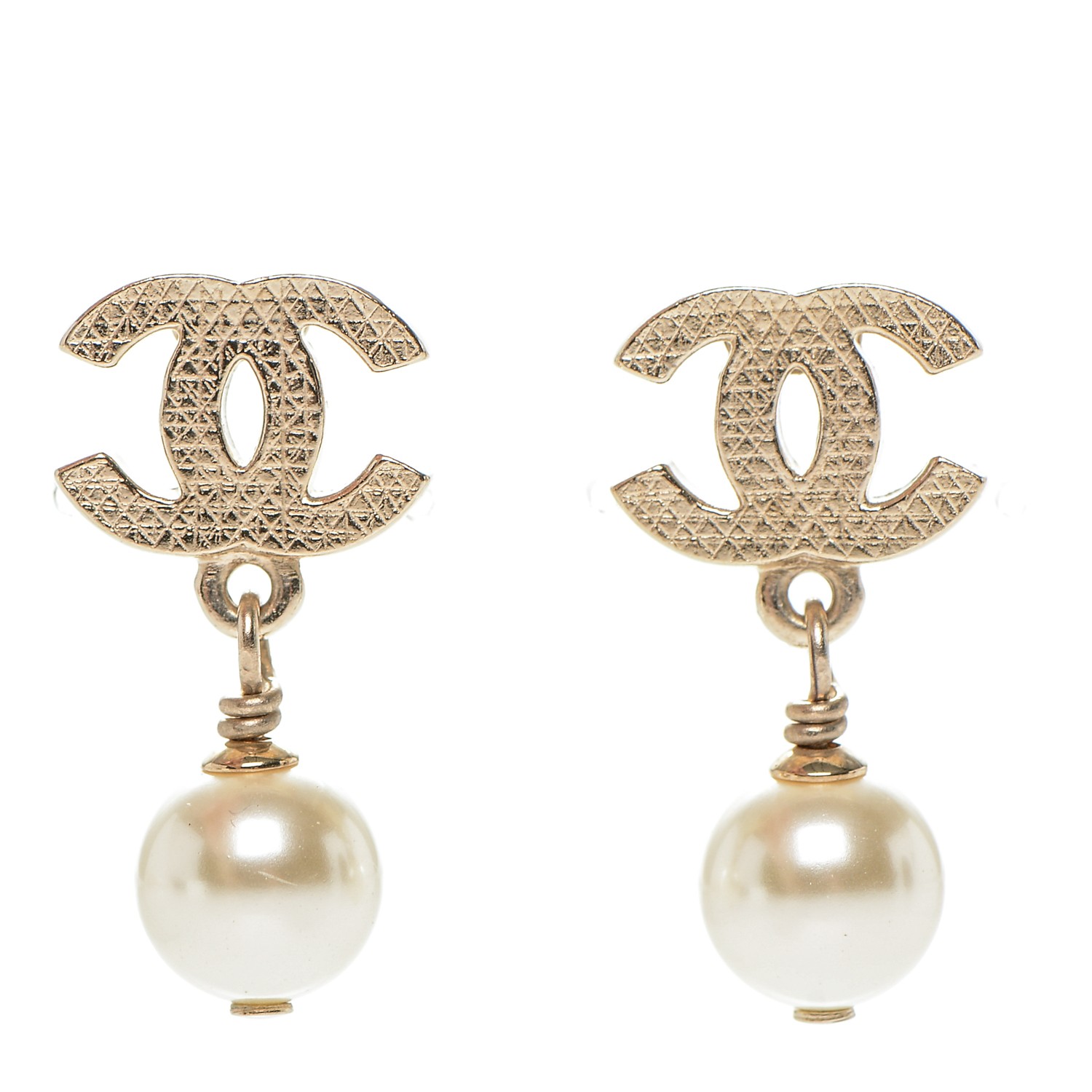 chanel gold jewelry set