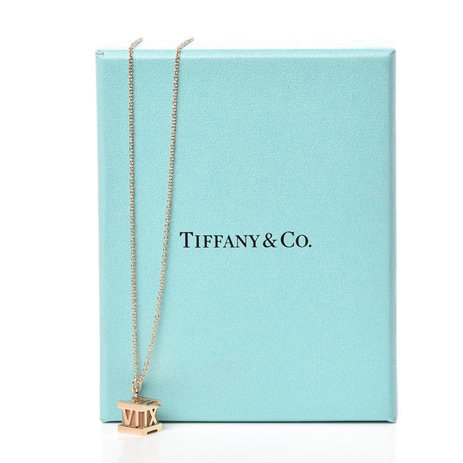tiffany cube necklace