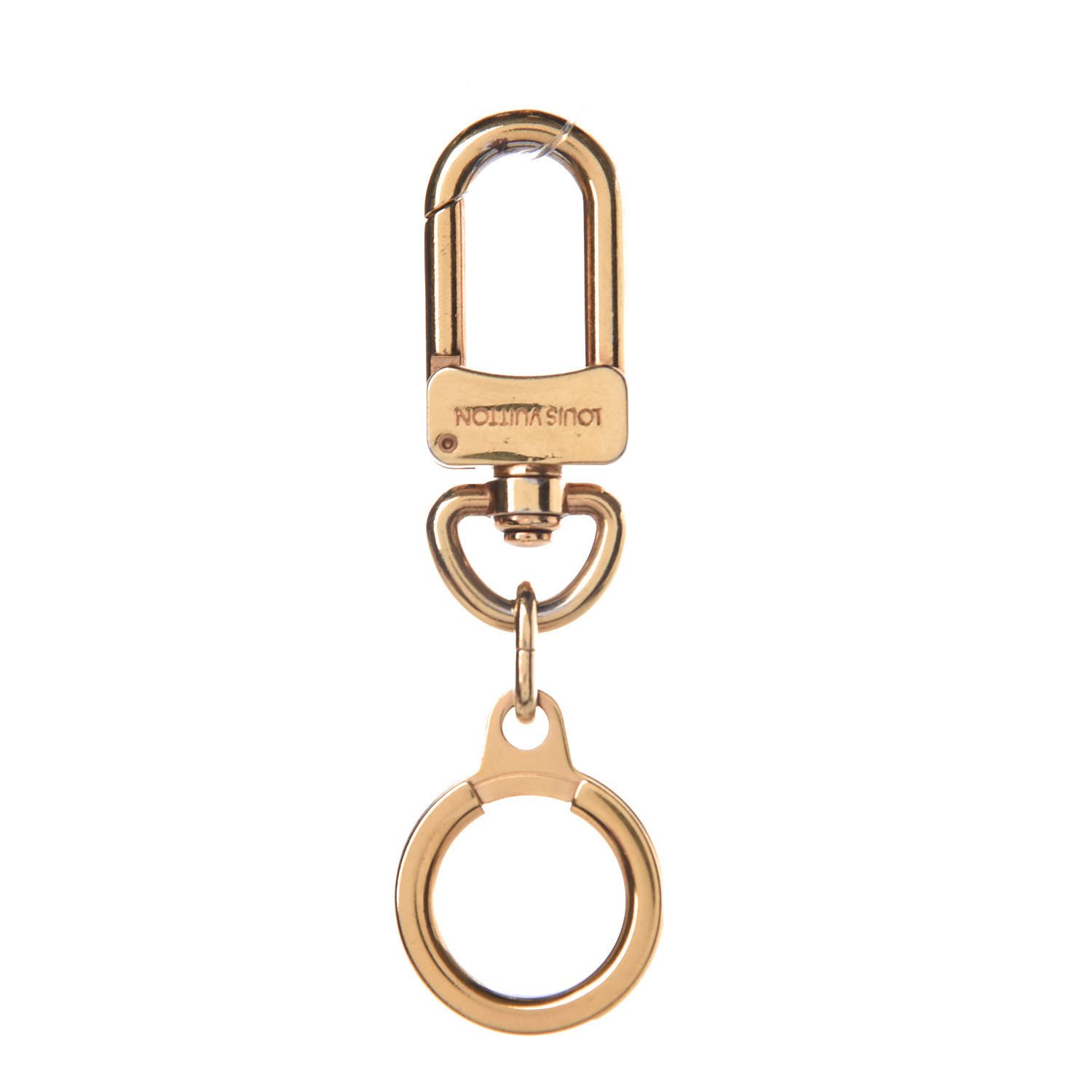LOUIS VUITTON Pochette Extender Key Ring Gold 380083