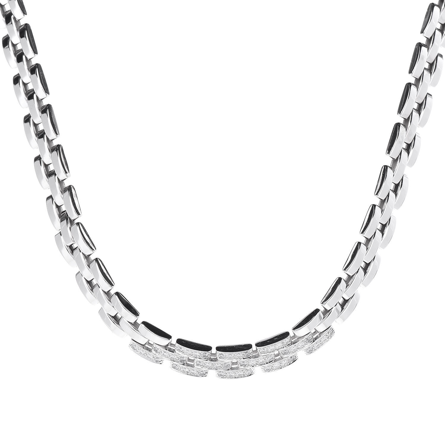 cartier maillon panthere necklace