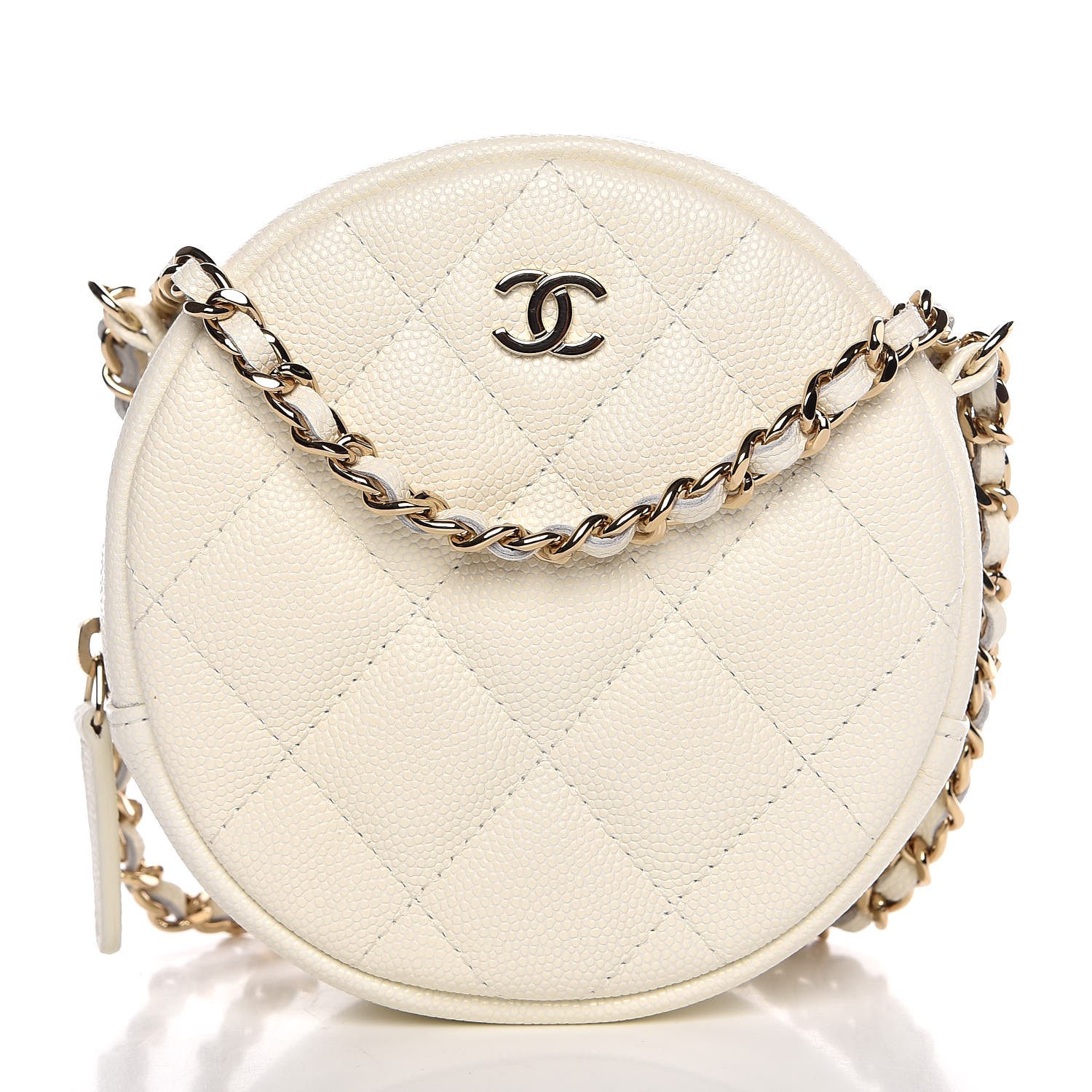 white chanel clutch