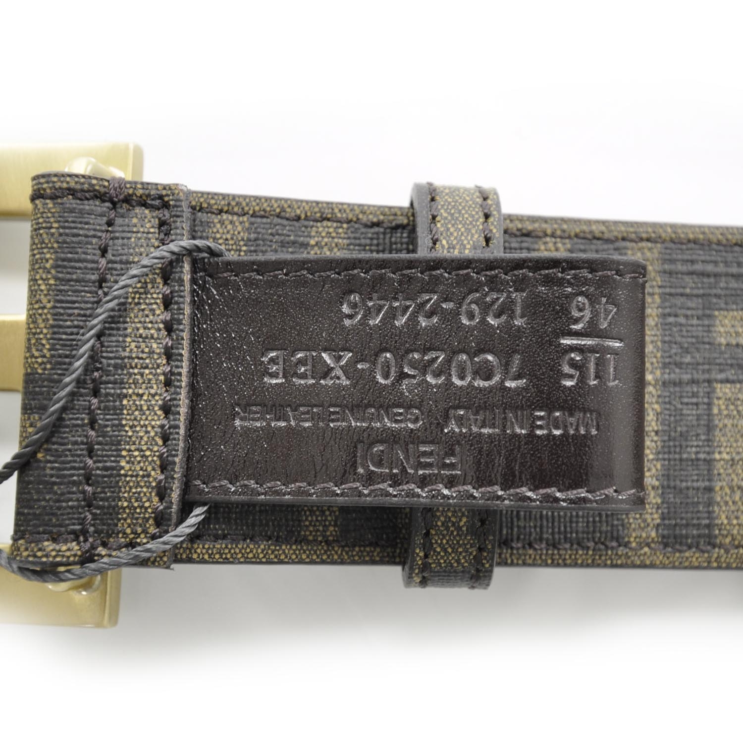 authentic fendi belt