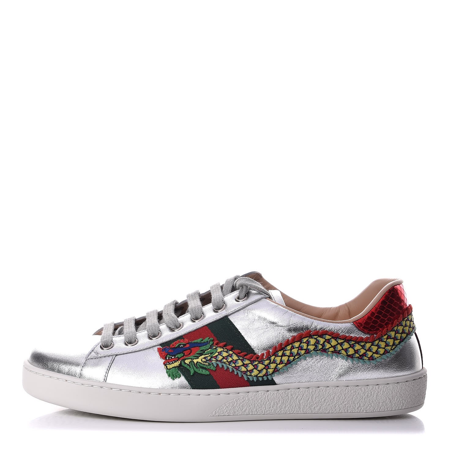 gucci silver dragon sneakers, OFF 72 