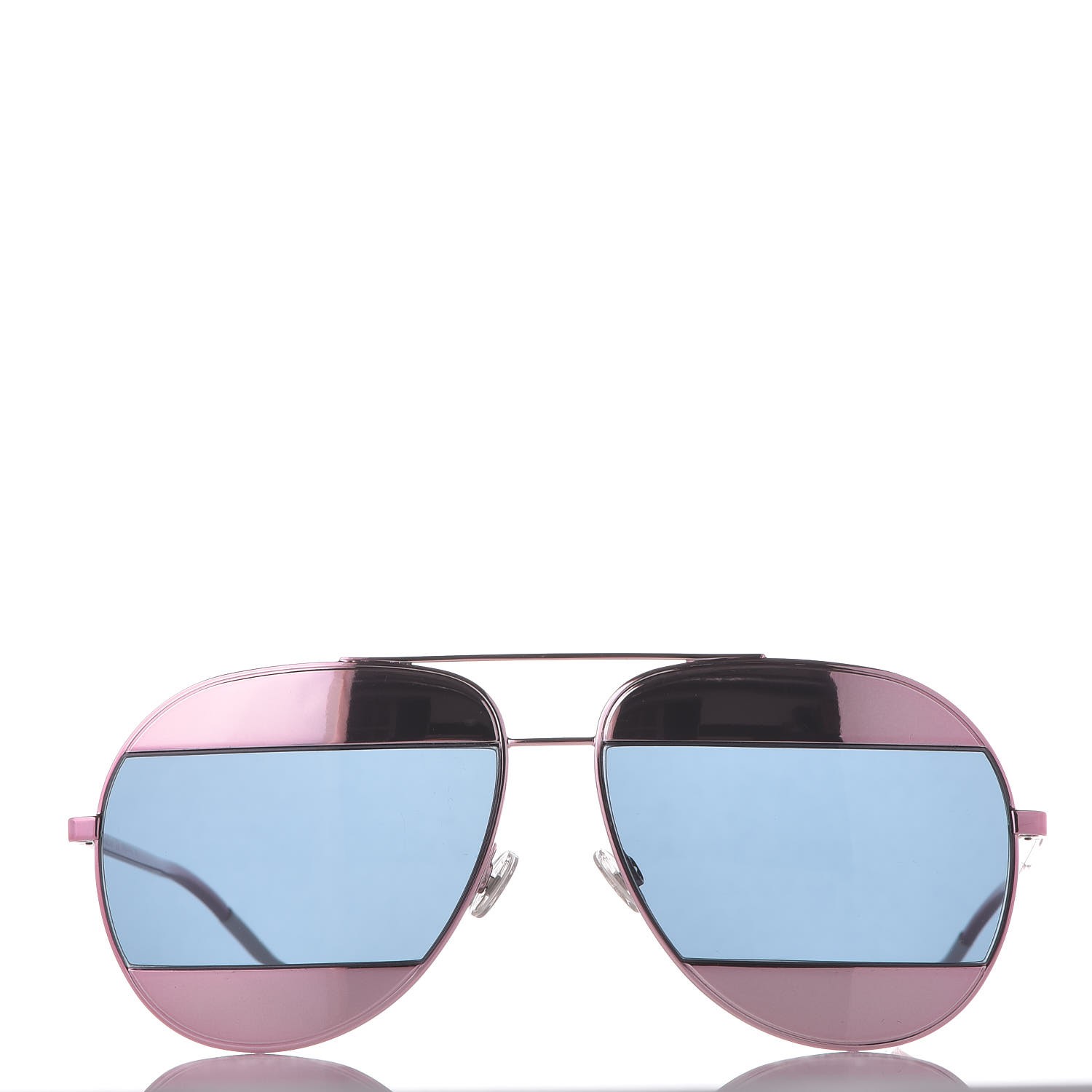 christian dior split aviator sunglasses