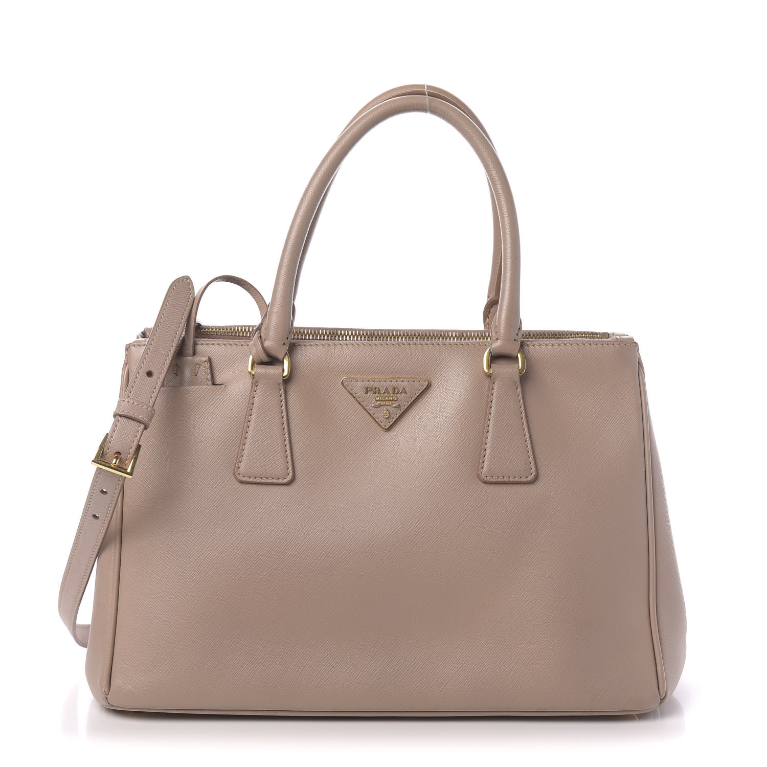 prada double zip tote cammeo