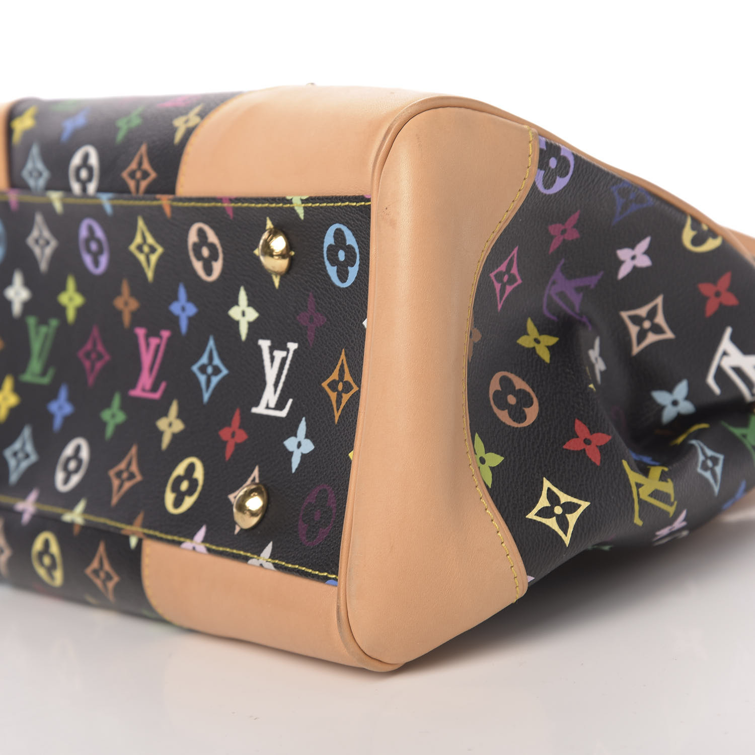 Louis Vuitton White Multicolor Monogram Canvas Beverly Bag For Sale at  1stDibs