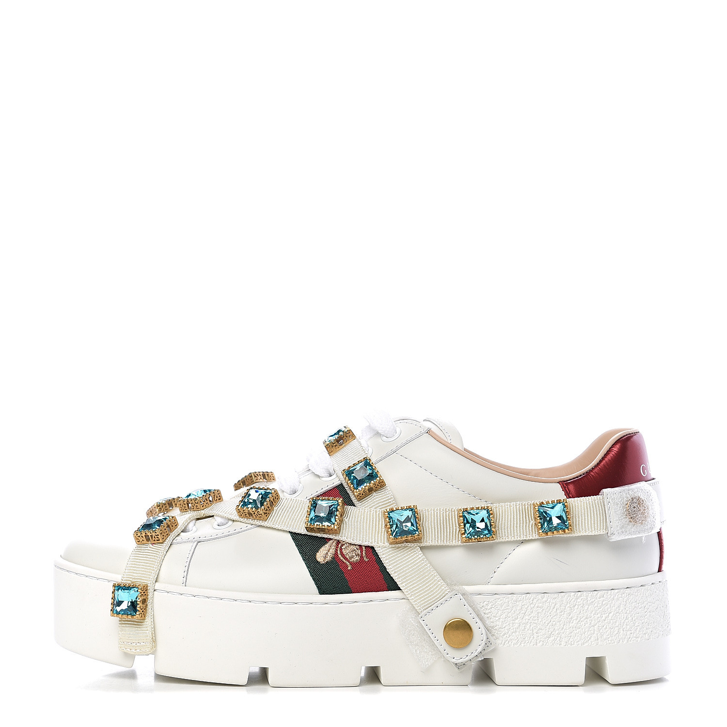 gucci ace platform sneakers