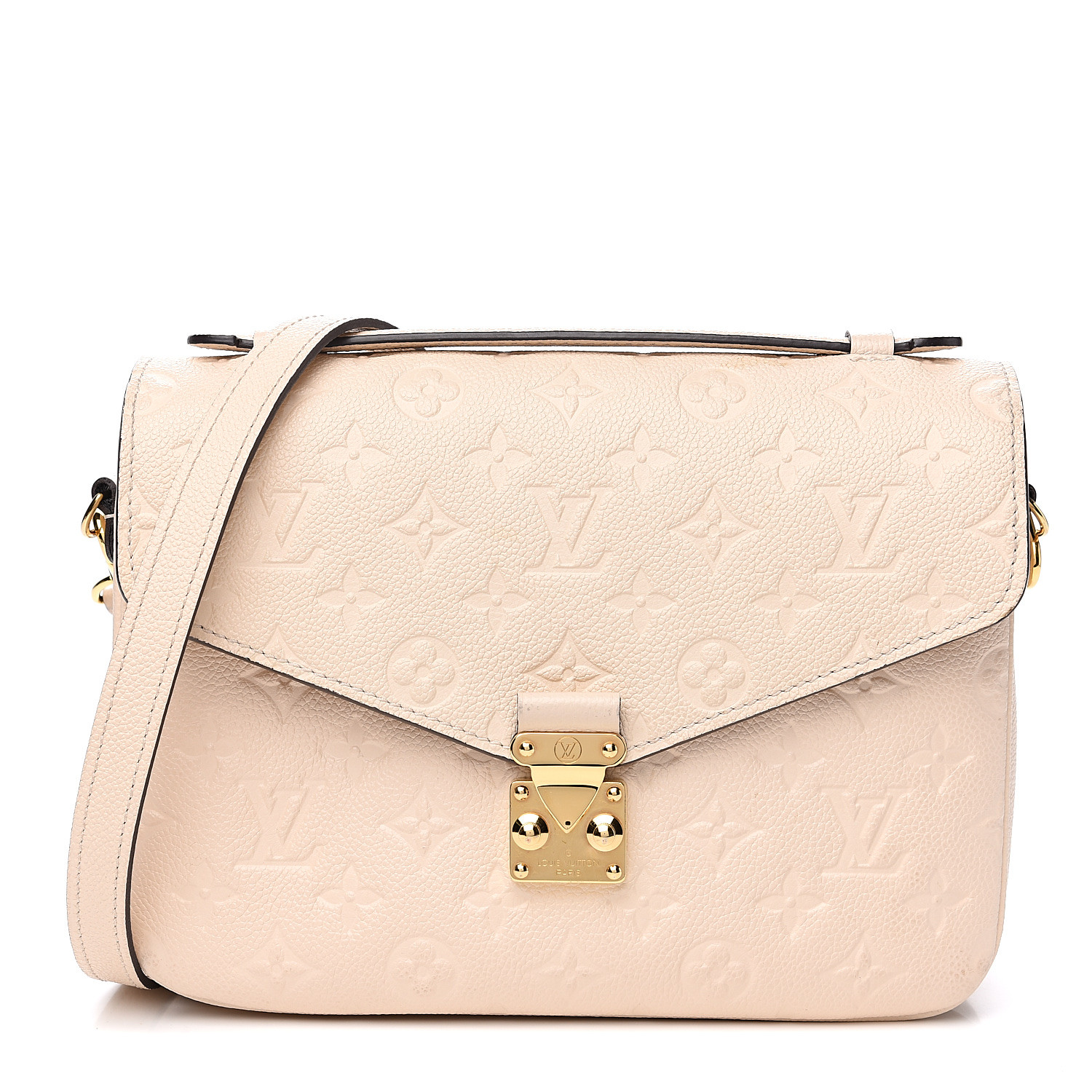 LOUIS VUITTON Empreinte Pochette Metis Creme 555763