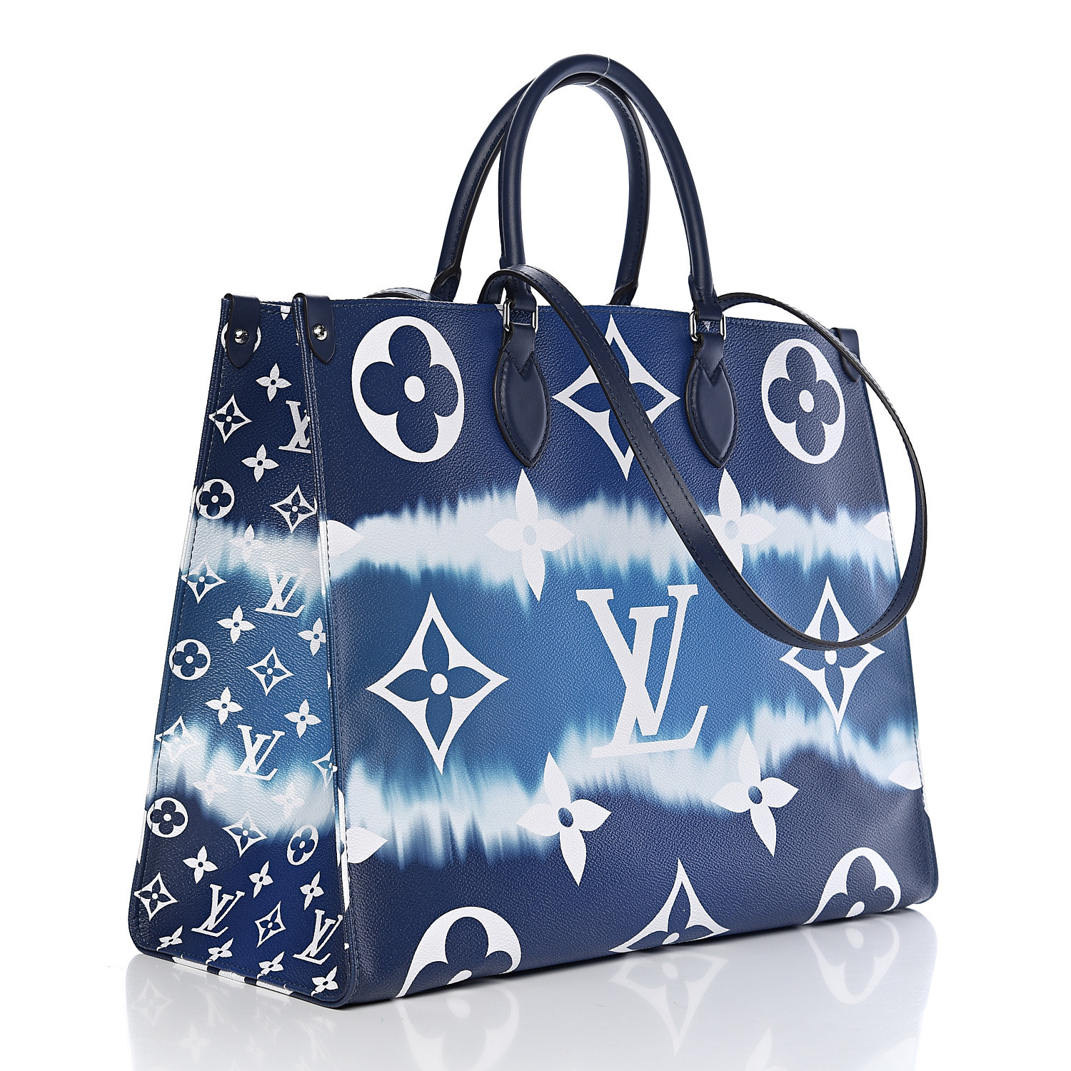 LOUIS VUITTON Monogram Escale Onthego GM Blue 559595