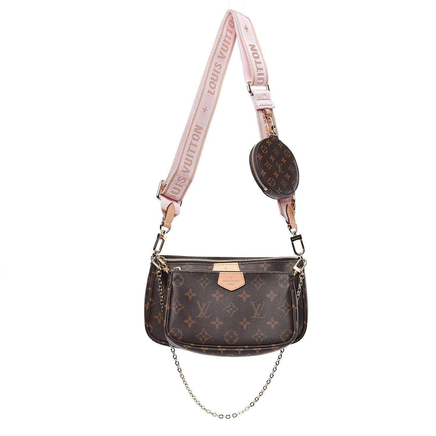 louis vuitton monogram canvas multi pochette