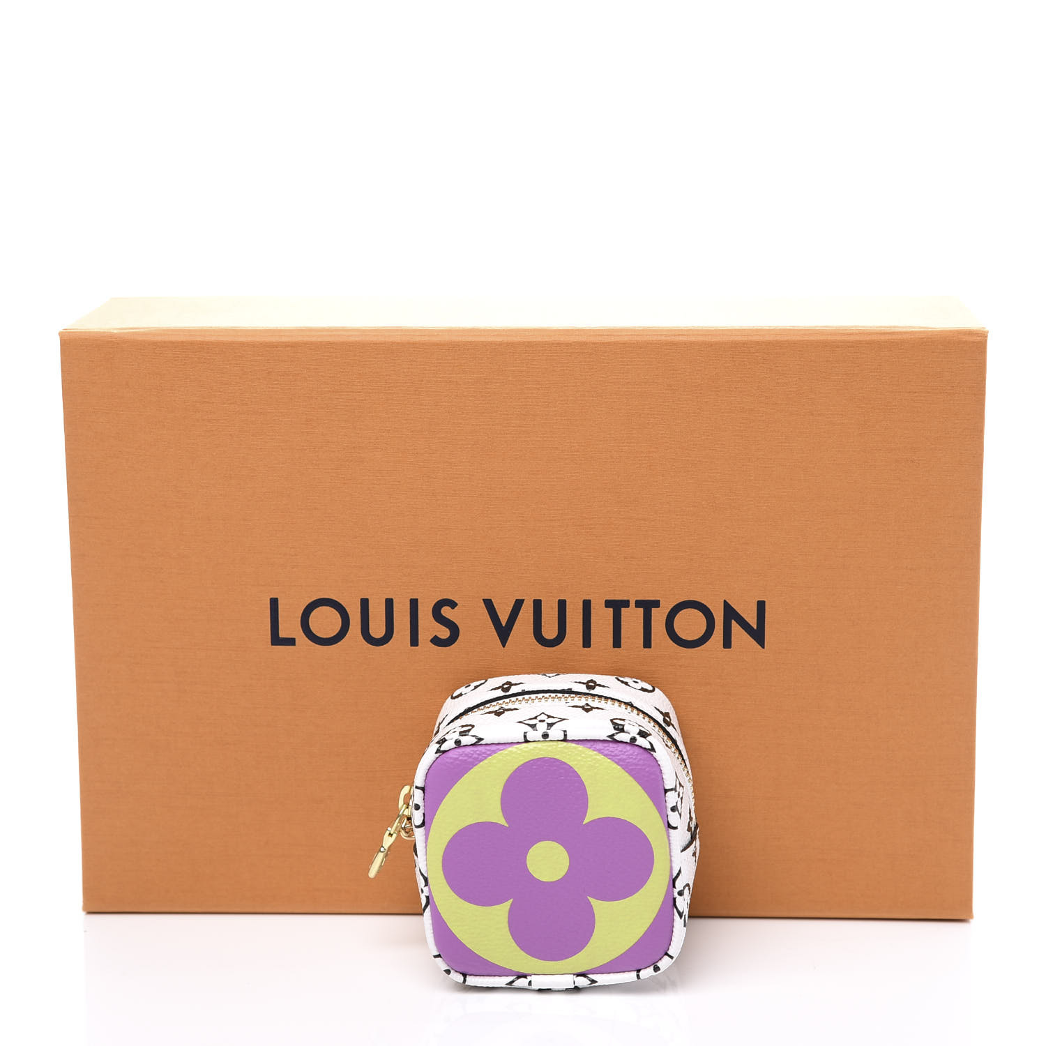 louis vuitton cube coin purse