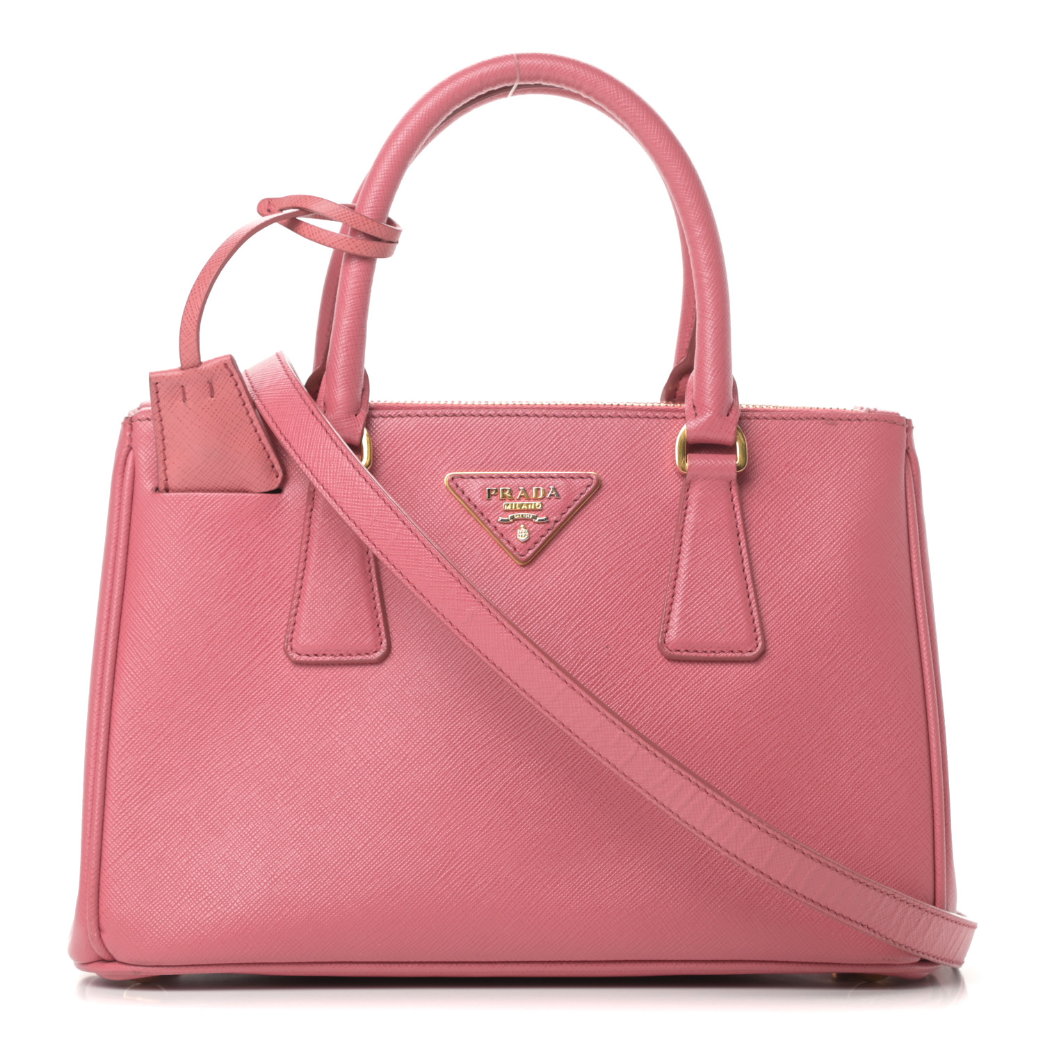 prada zip tote