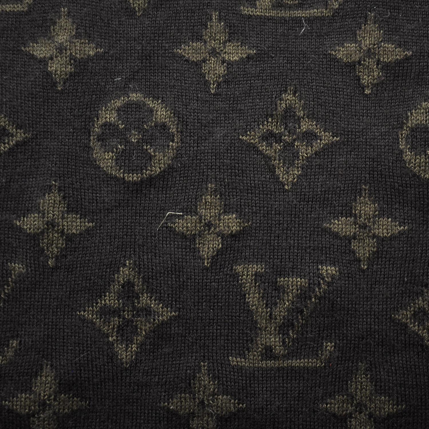 Louis Vuitton Cashmere Monogram Scarf 25622
