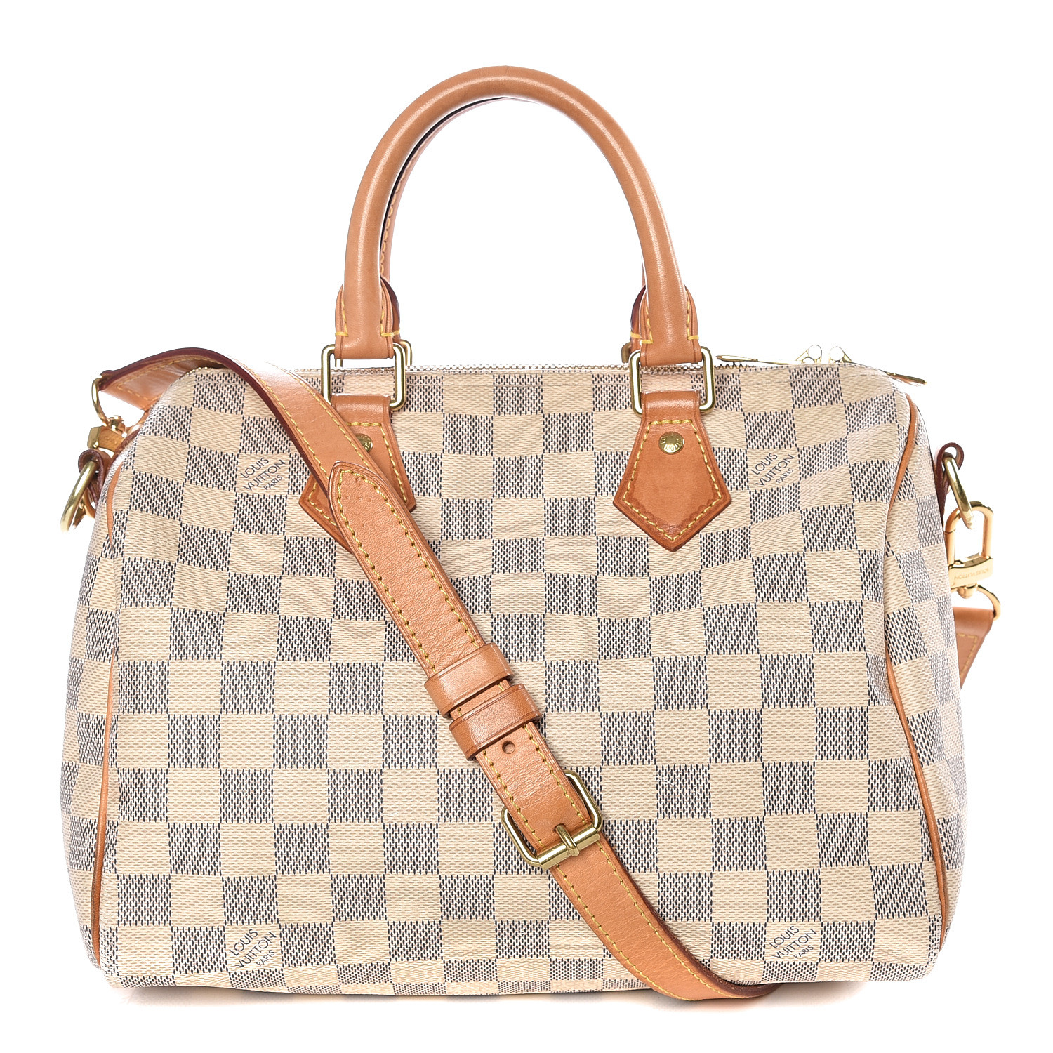 LOUIS VUITTON Damier Azur Speedy Bandouliere 25 546752