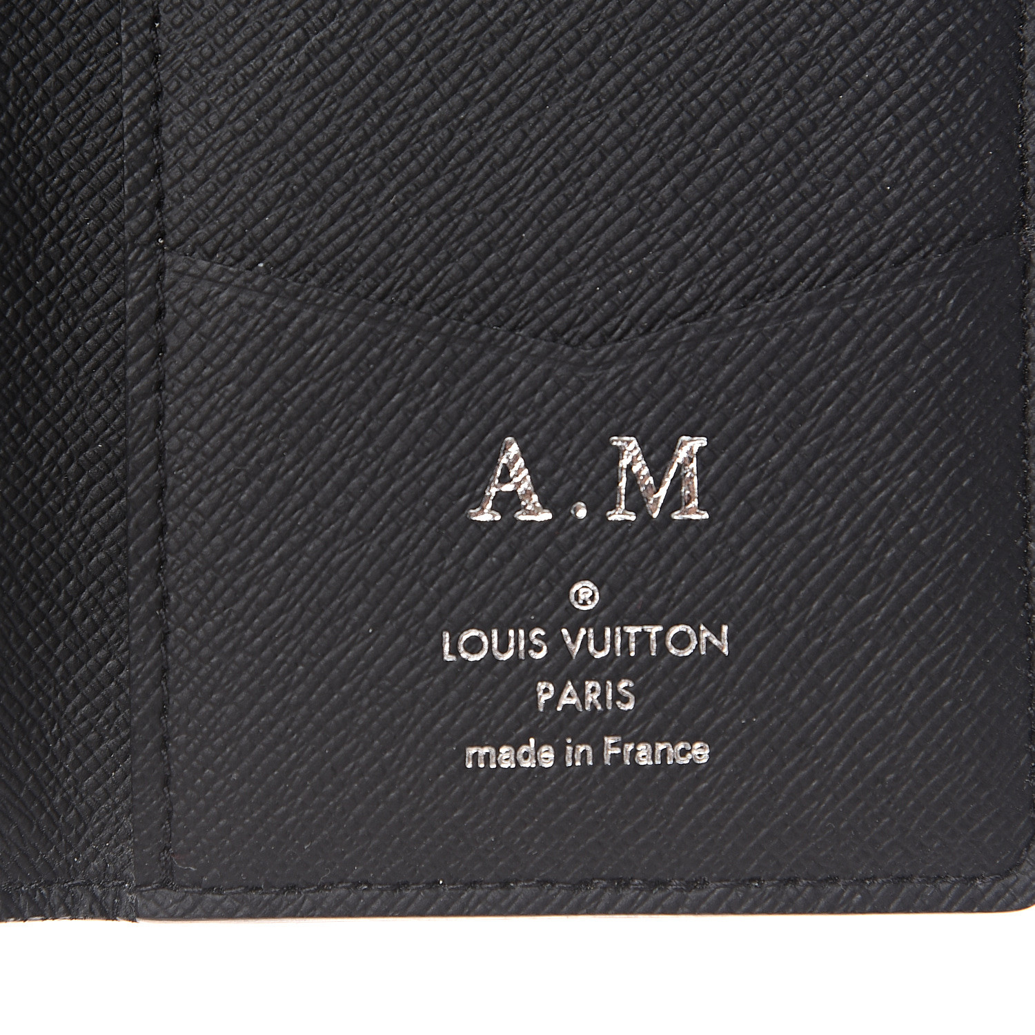 LOUIS VUITTON Monogram Eclipse Pocket Organizer NM 548486