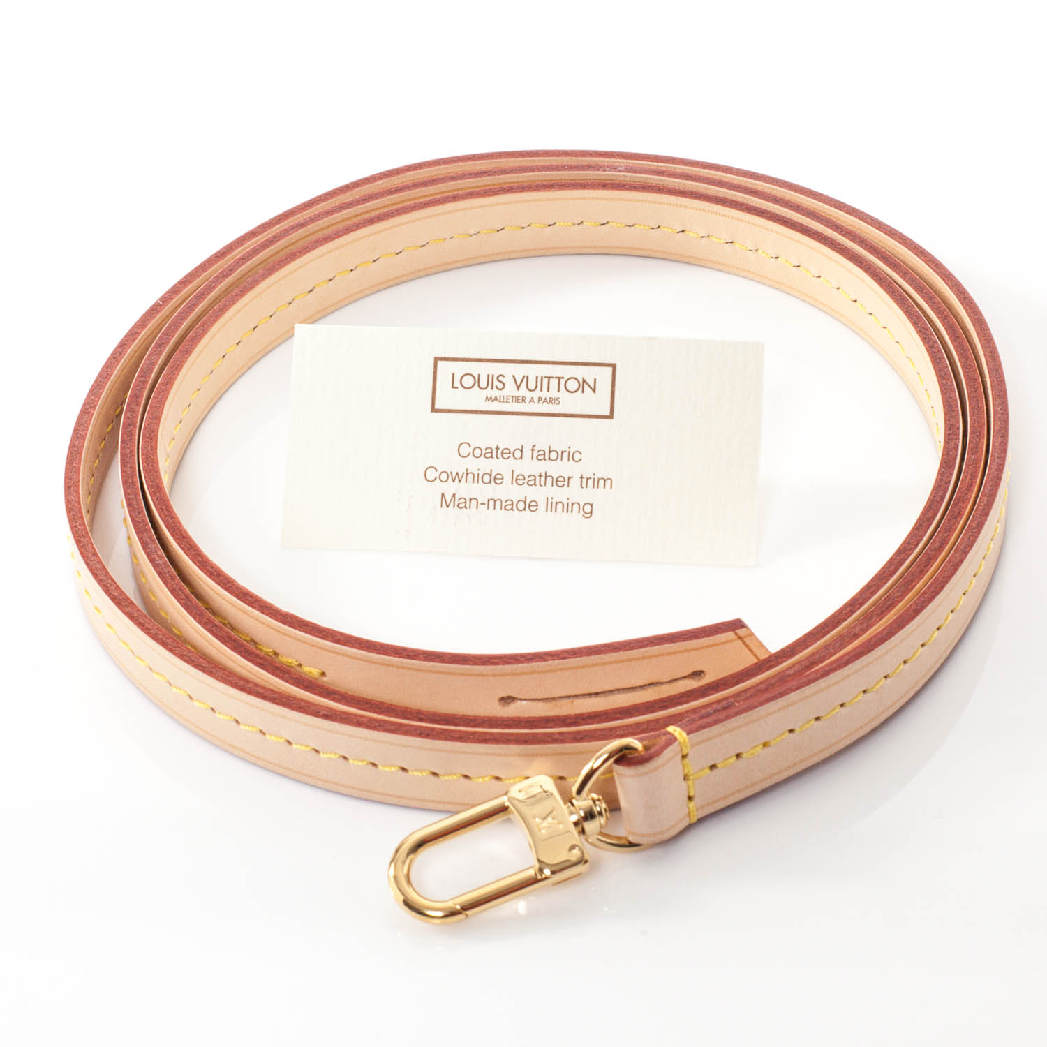 vachetta crossbody strap