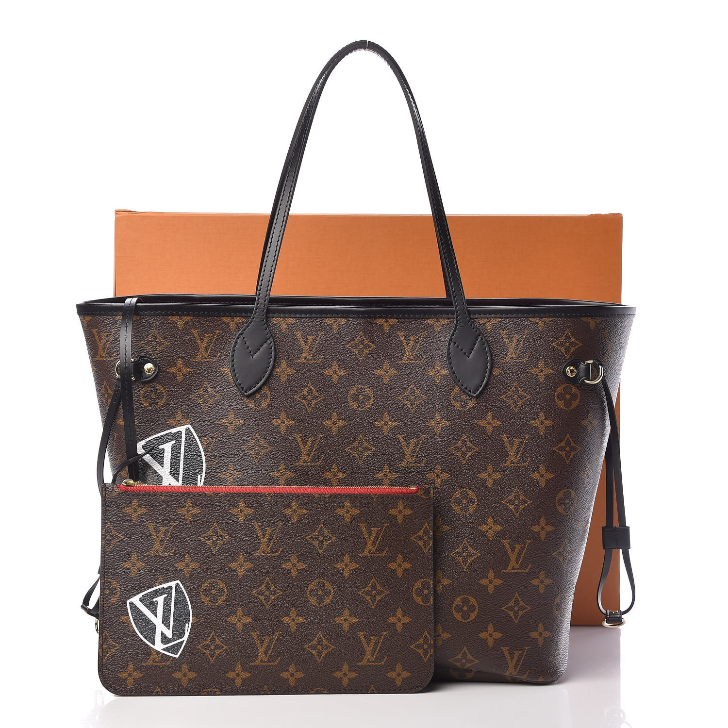 LOUIS VUITTON Monogram My LV World Tour Neverfull MM 460928