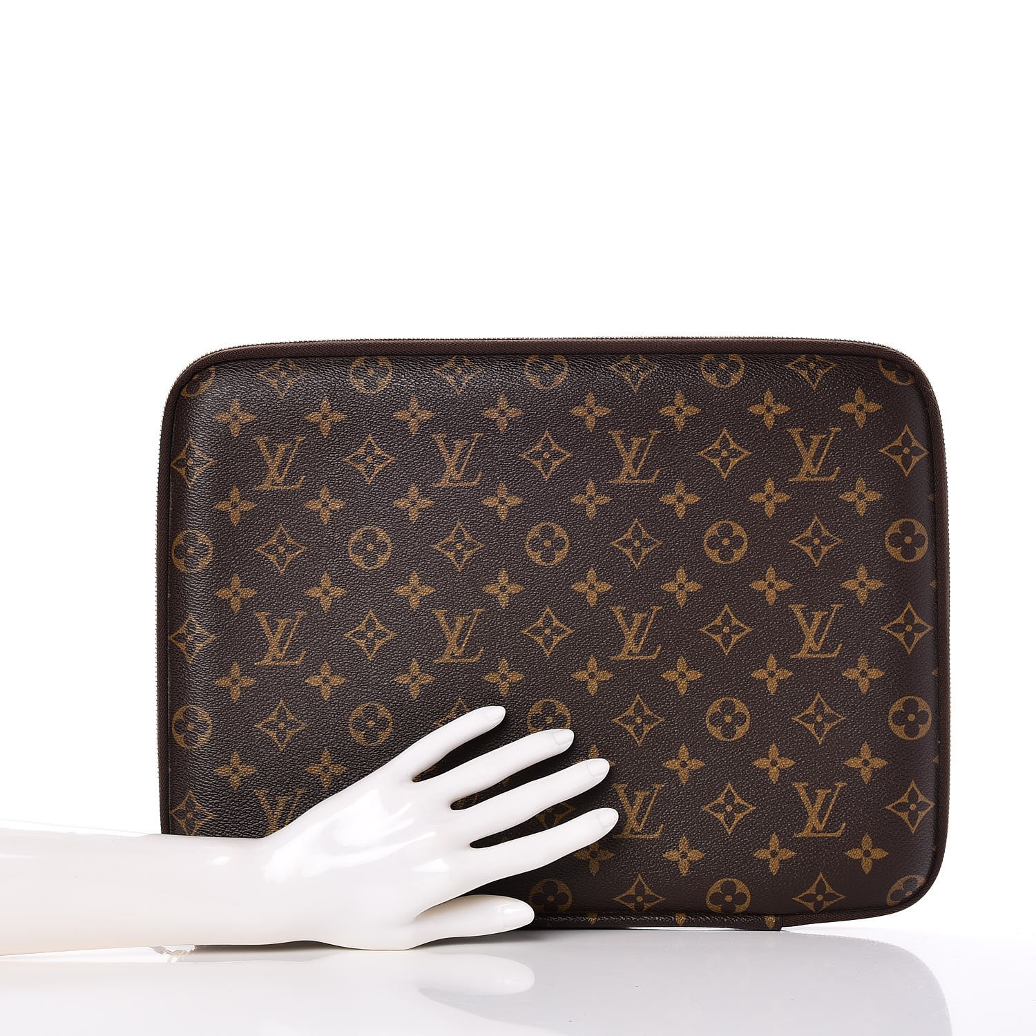 LOUIS VUITTON Monogram 13 Inch Laptop Sleeve 240229