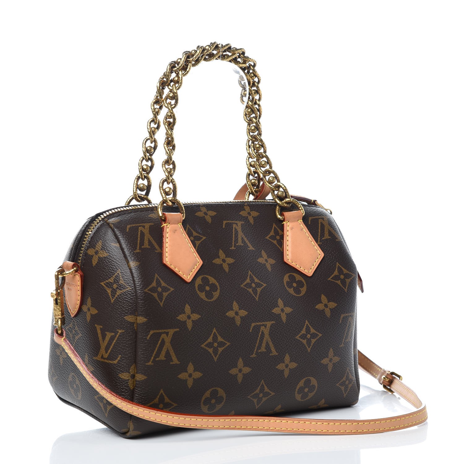 LOUIS VUITTON Monogram Chain Speedy 20 328201