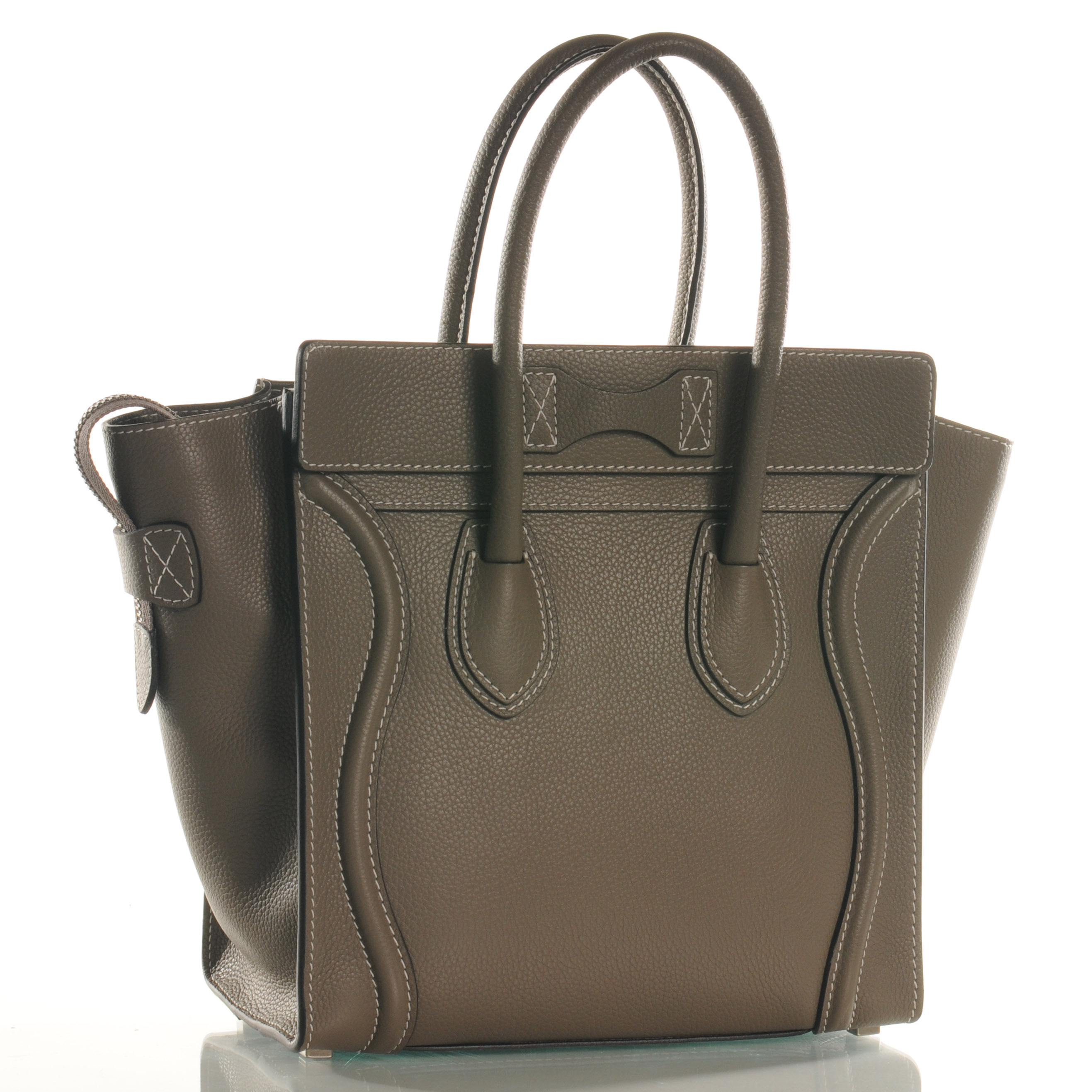 celine micro luggage souris