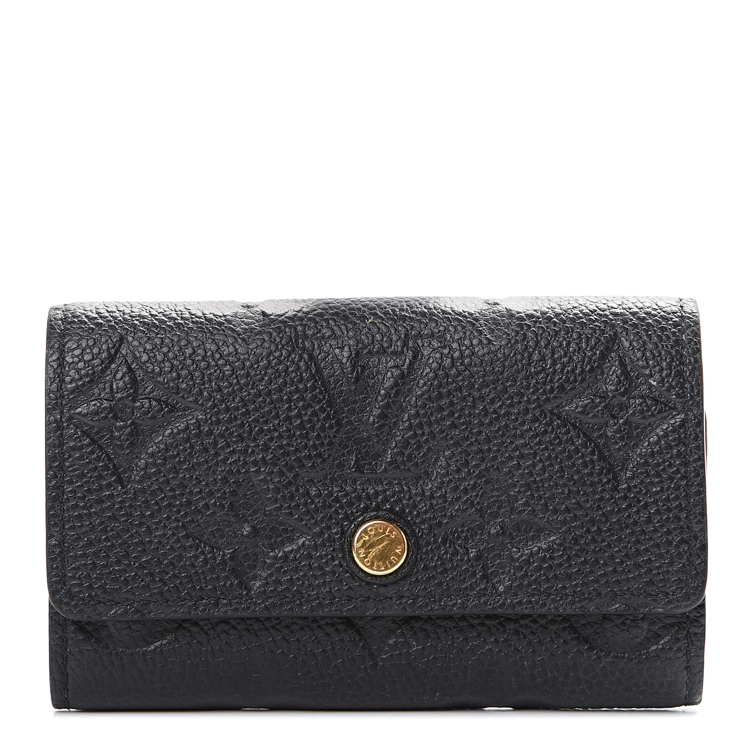 LOUIS VUITTON Empreinte Multicles 6 Key Holder Black 572503