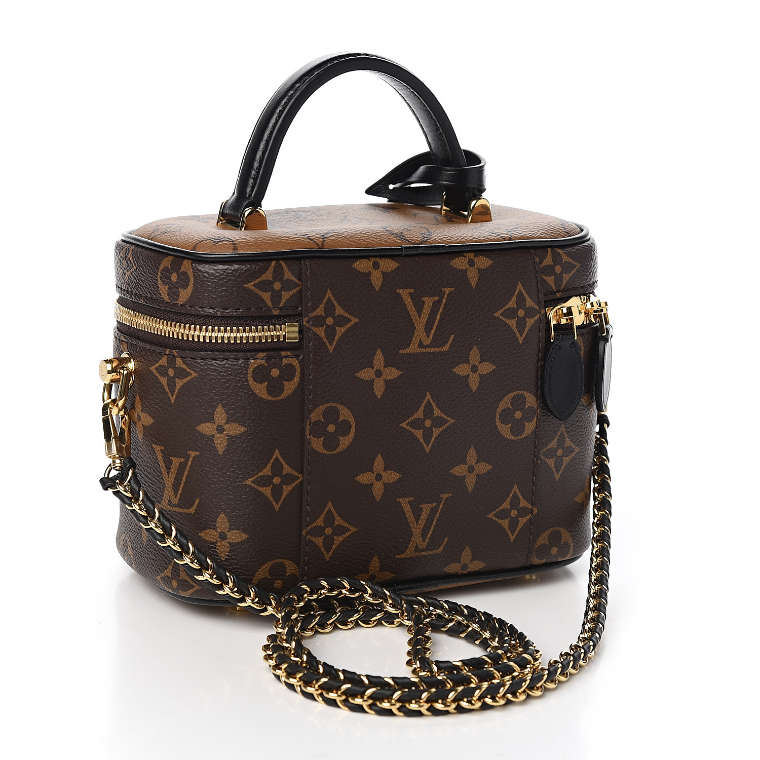 Louis Vuitton Monogram Reverse Canvas Vanity Pm Bag